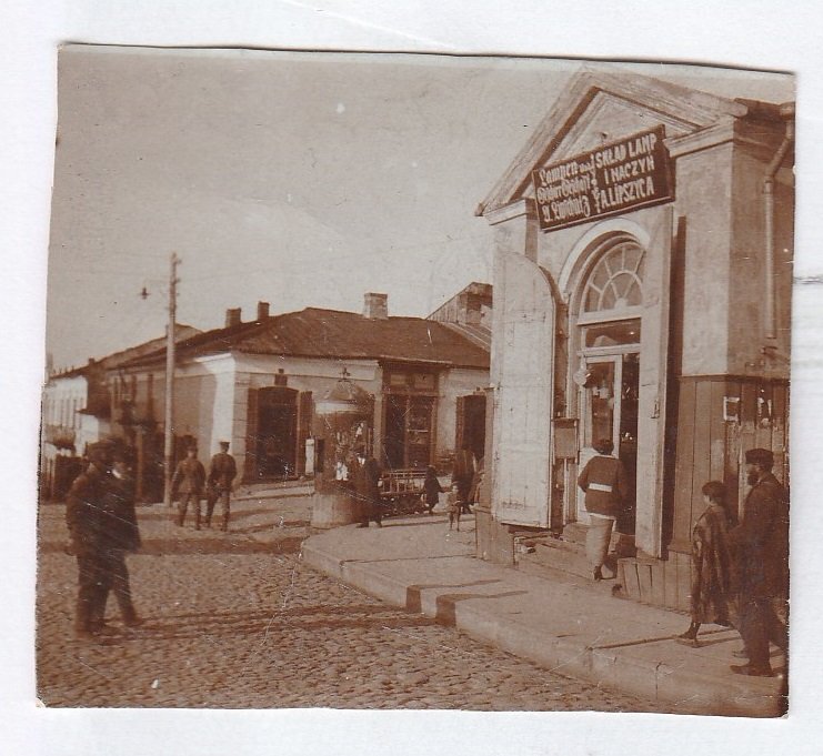 Cholmi utcarészlet 1916 (Tapolcai Városi Múzeum CC BY-NC-SA)
