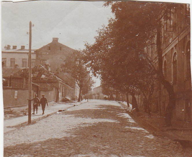 Utcarészlet Cholmban 1916 (Tapolcai Városi Múzeum CC BY-NC-SA)