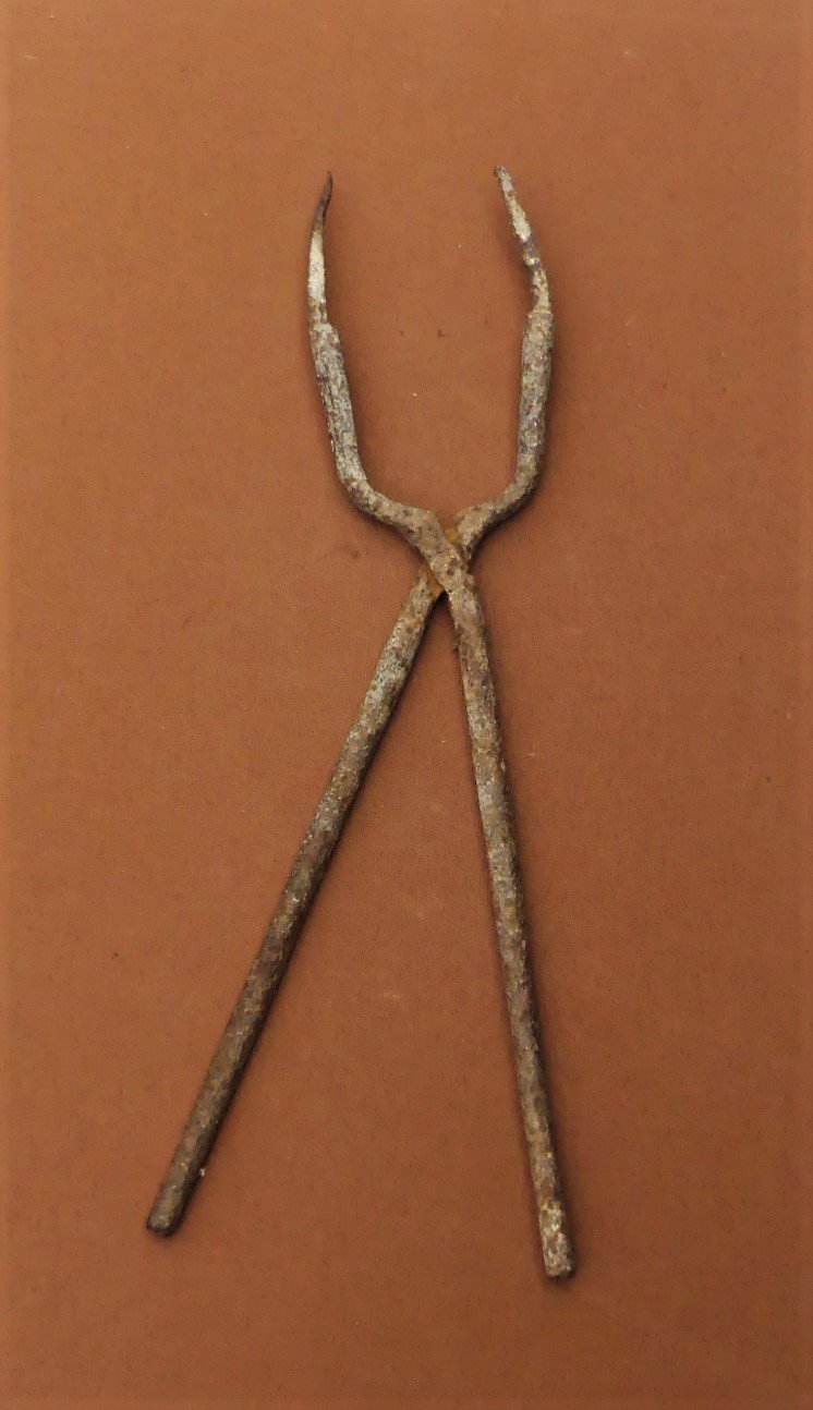 Hússzedő csipesz (Tapolcai Városi Múzeum CC BY-NC-SA)