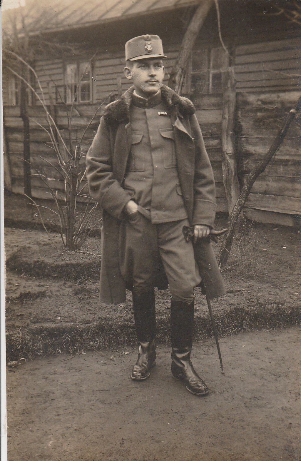 Dr. Zábrák Jenő hadnagy fényképe (Tapolcai Városi Múzeum CC BY-NC-SA)