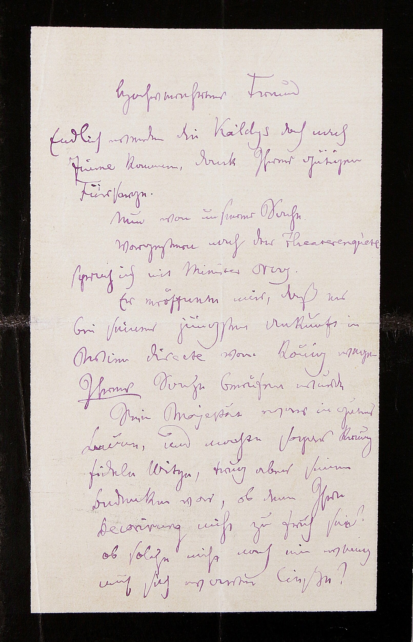 Kondoleáló levél (Laczkó Dezső Múzeum CC BY-NC-SA)