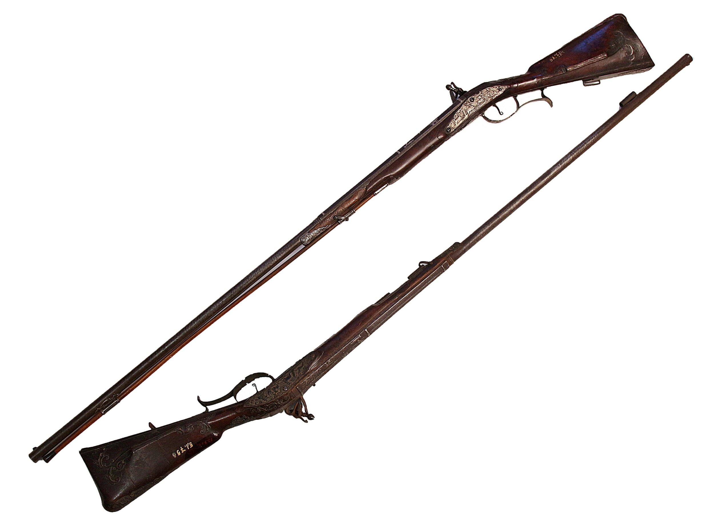 Vadászpuska-pár (Laczkó Dezső Múzeum CC BY-NC-SA)