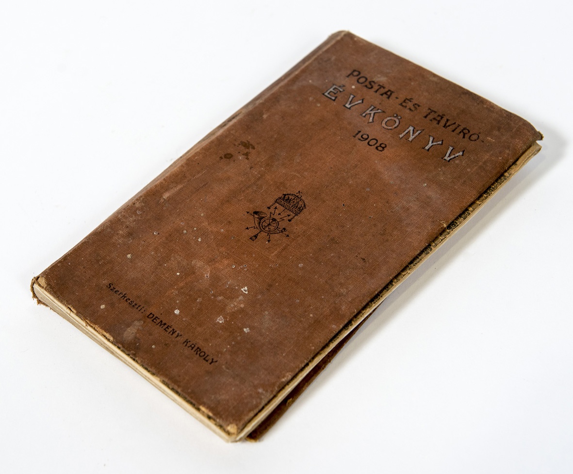 Posta és távirányító évkönyv (Bakonynánai Helytörténeti Gyűjtemény CC BY-NC-SA)