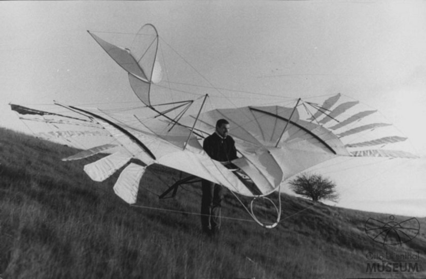 Flugzeug Otto Lilienthals (Otto-Lilienthal-Museum CC BY-NC-SA)