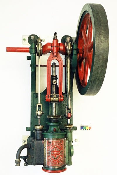 Dampfmaschine No. 137, Maschinenfabrik Otto Lilienthal (Otto-Lilienthal-Museum CC BY-NC-SA)