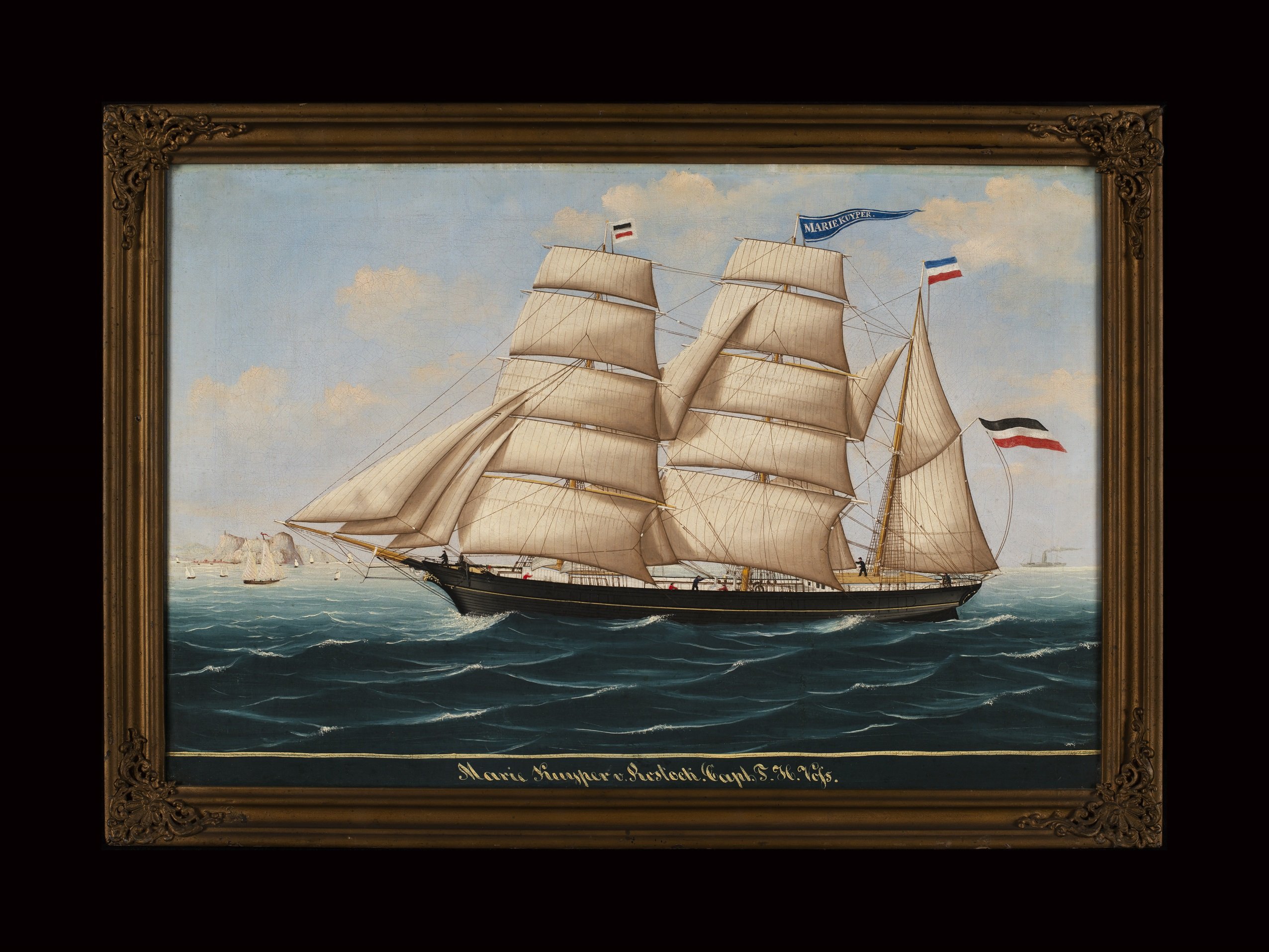 Bark MARIE KUYPER (Schiffbau- und Schiffahrtsmuseum Rostock RR-F)