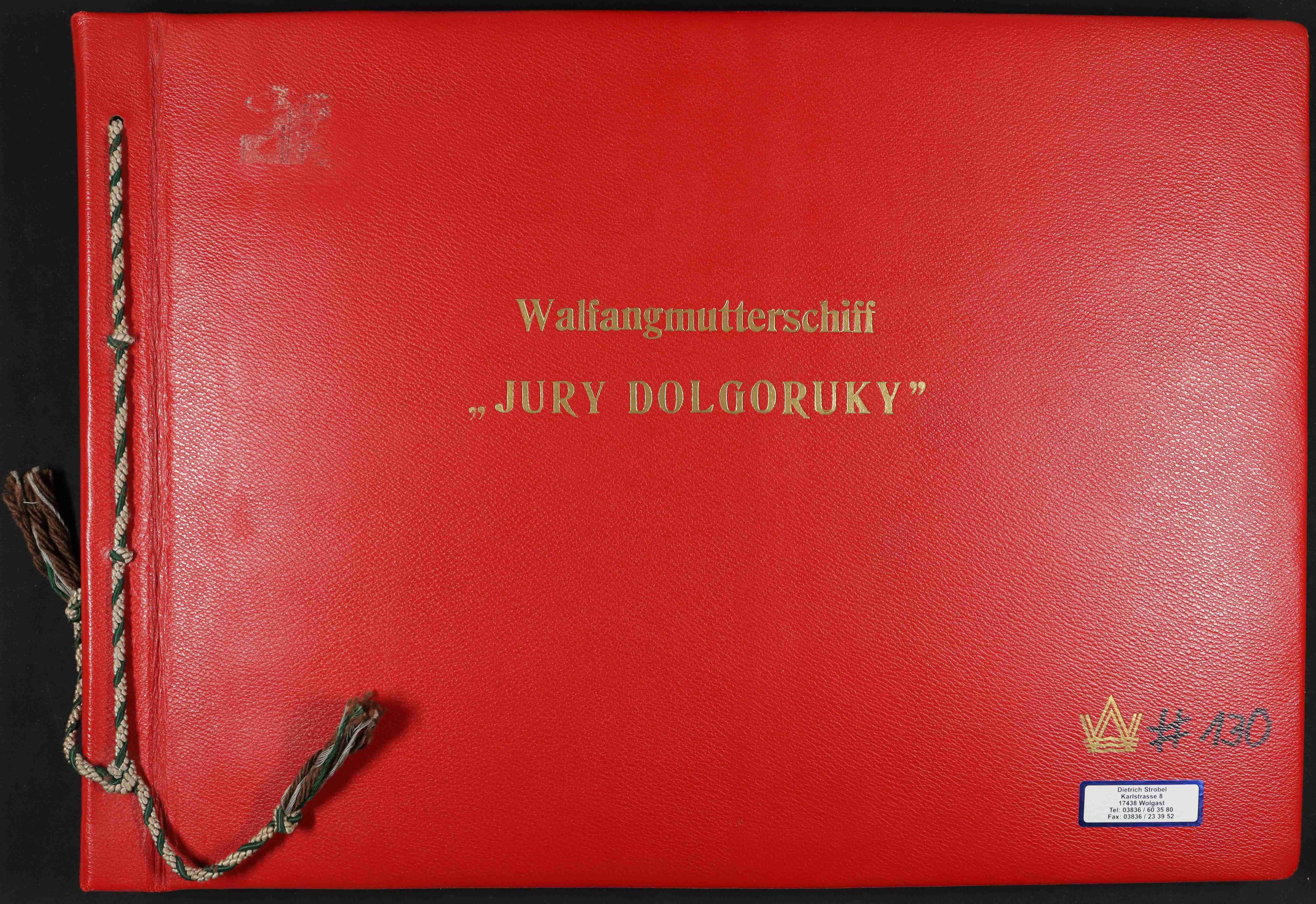 Umbau der "Hamburg" zur "Juri Dolgoruki" auf der Warnowwerft, 1955 bis 1960 (Schiffbau- und Schiffahrtsmuseum Rostock RR-F)