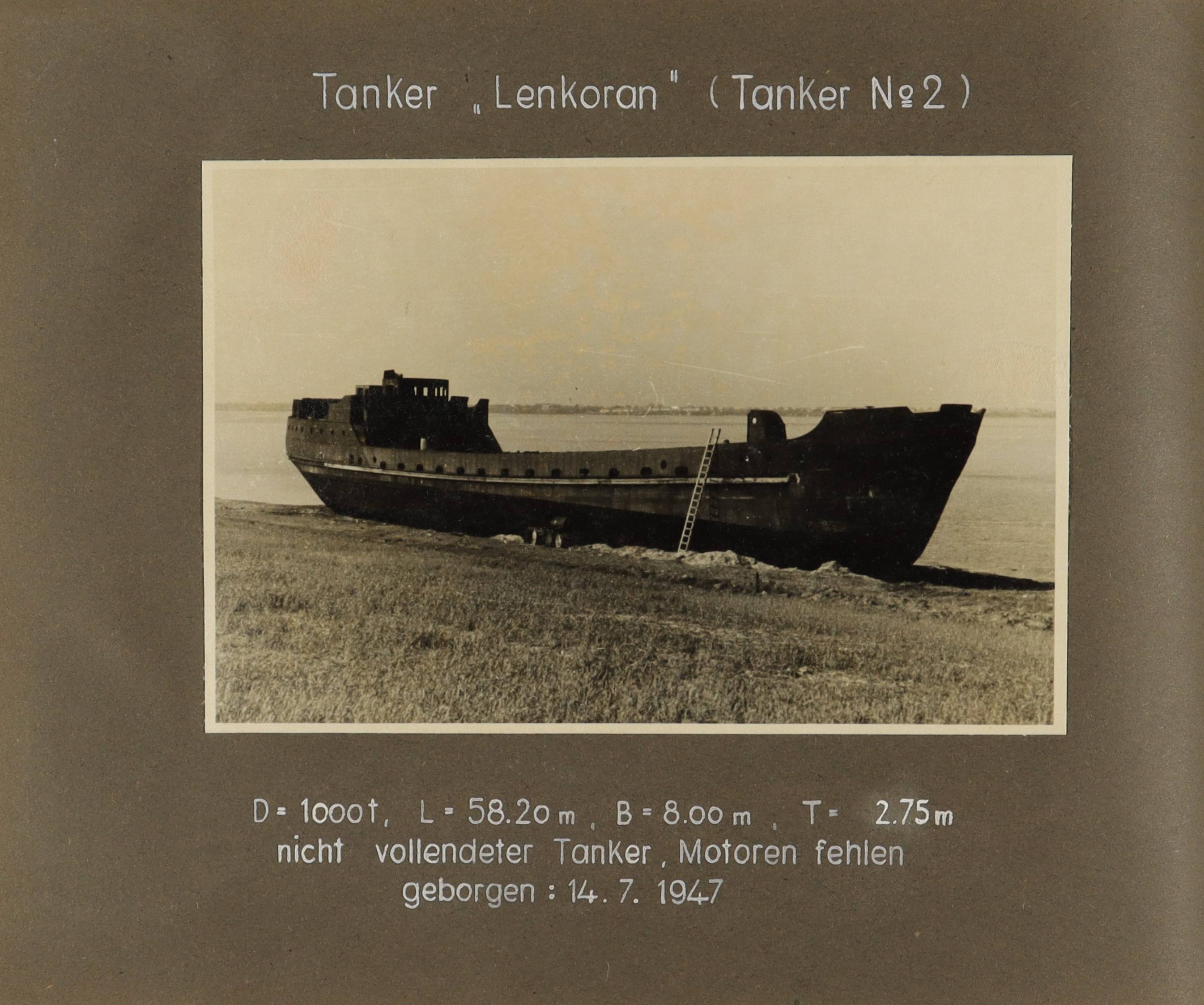 nicht vollendeter Tanker "Lenkoran" (Tanker Nr. 2) (Schiffbau- und Schiffahrtsmuseum Rostock RR-F)