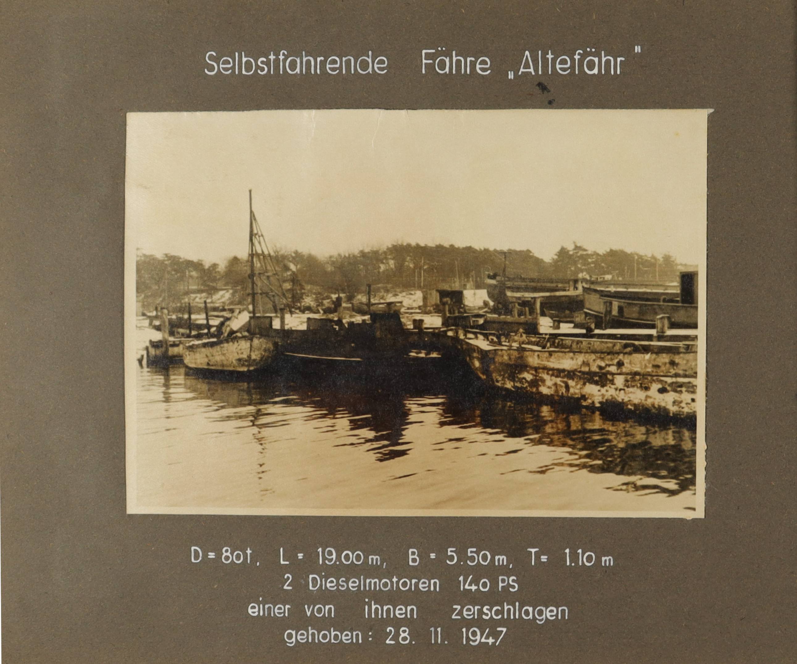 Selbstfahrende Fähre "Altefähr" (Schiffbau- und Schiffahrtsmuseum Rostock RR-F)