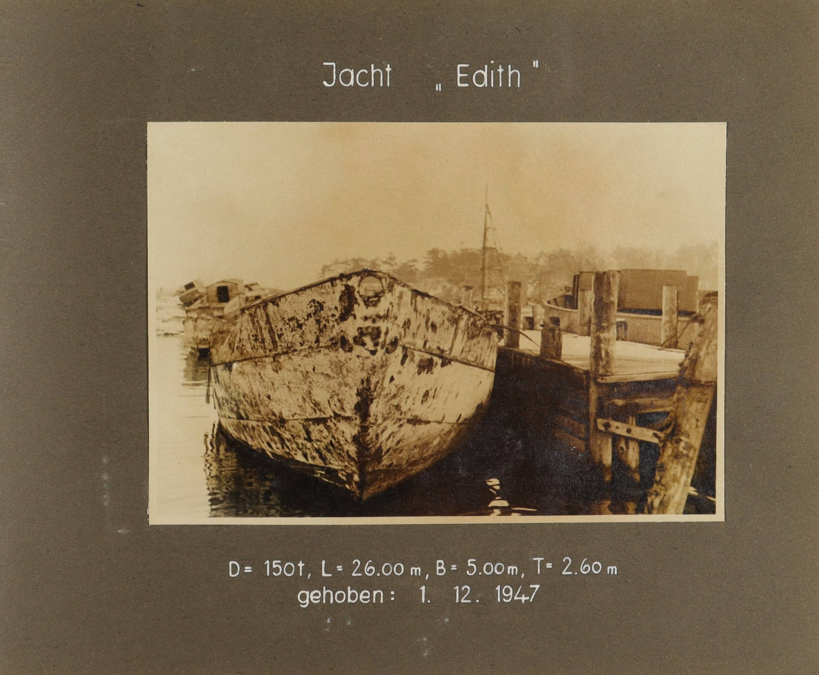 Bug der Jacht "Edith" (Schiffbau- und Schiffahrtsmuseum Rostock RR-F)