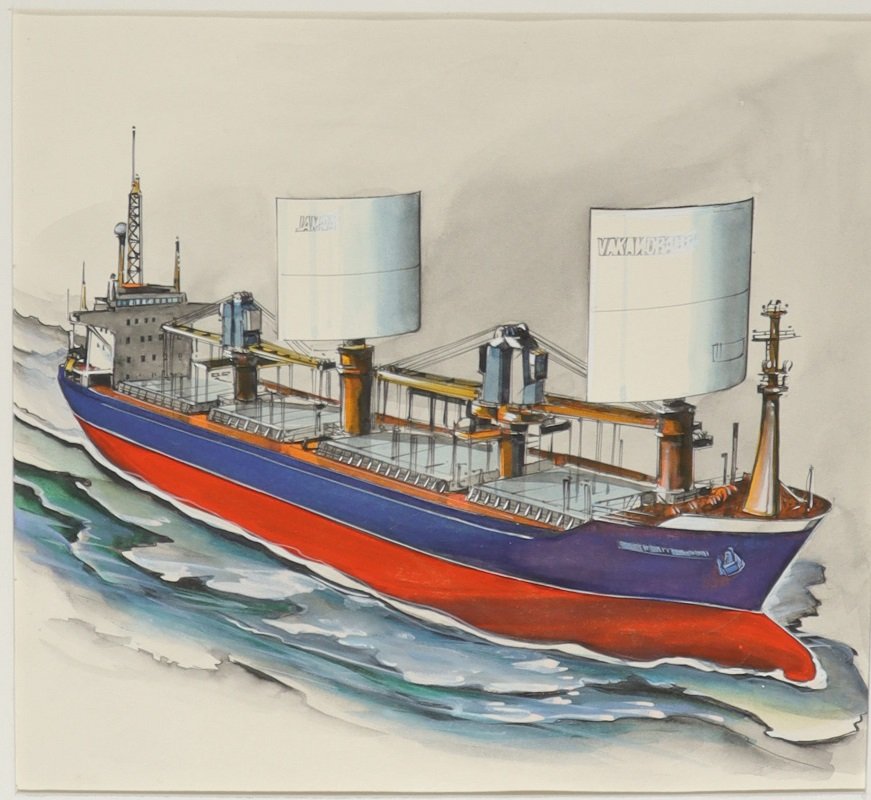 Segelfrachter "Usuki Pioneer" (Schiffbau- und Schiffahrtsmuseum Rostock RR-F)