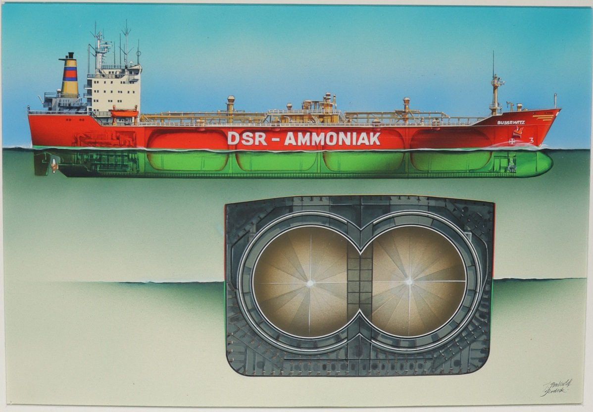 Ammoniktankschiff BUSSEWITZ (Schiffbau- und Schiffahrtsmuseum Rostock RR-F)