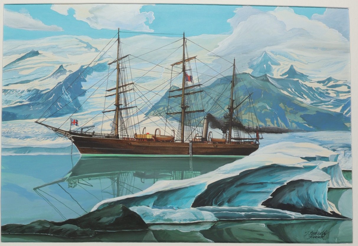Expeditionsschiff DISCOVERIE (Schiffbau- und Schiffahrtsmuseum Rostock RR-F)