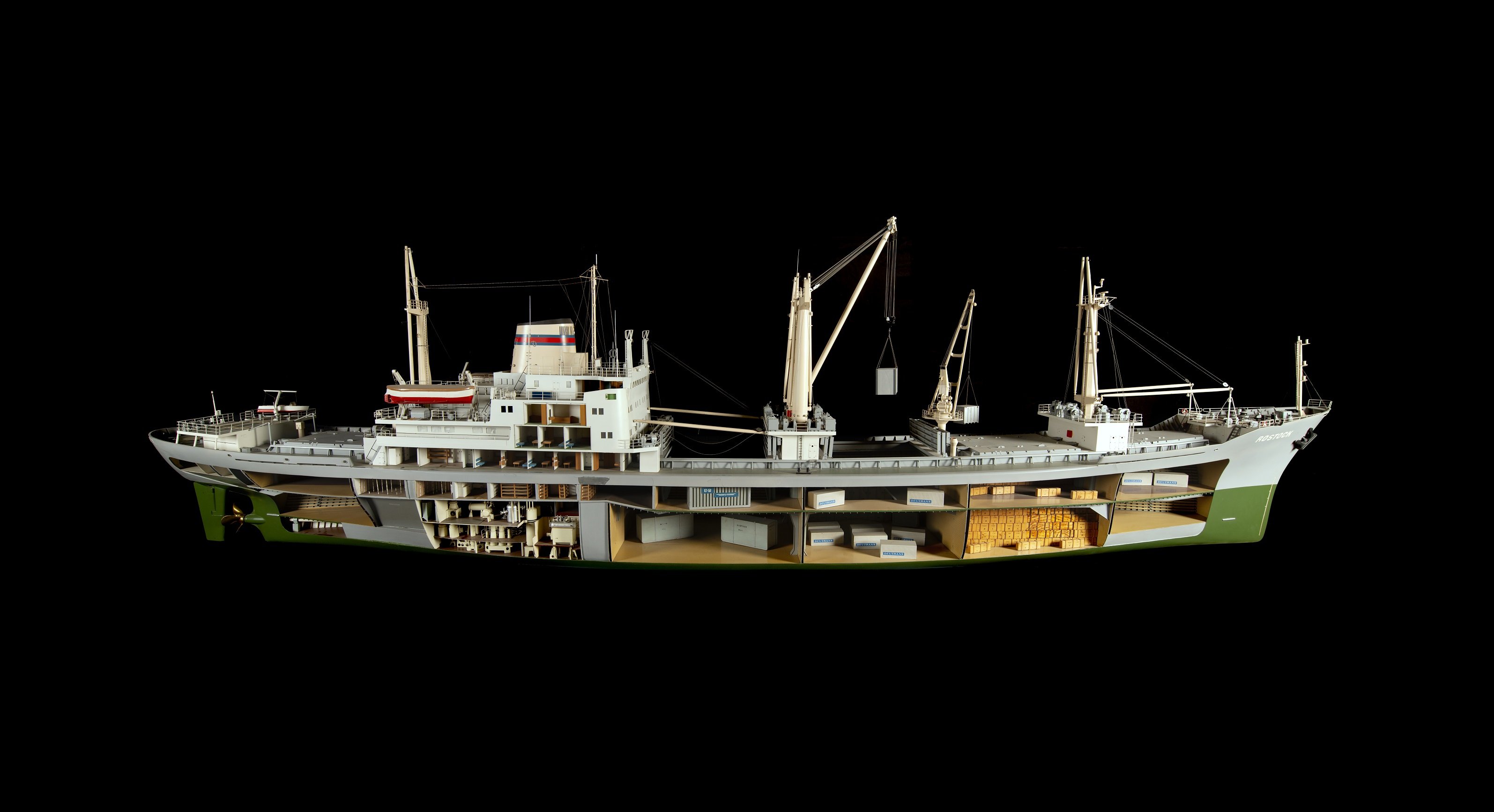 Motorfrachtschiff Typ XD ROSTOCK (Motorfrachtschiff Typ XD ROSTOCK) (Schiffbau- und Schiffahrtsmuseum Rostock RR-F)