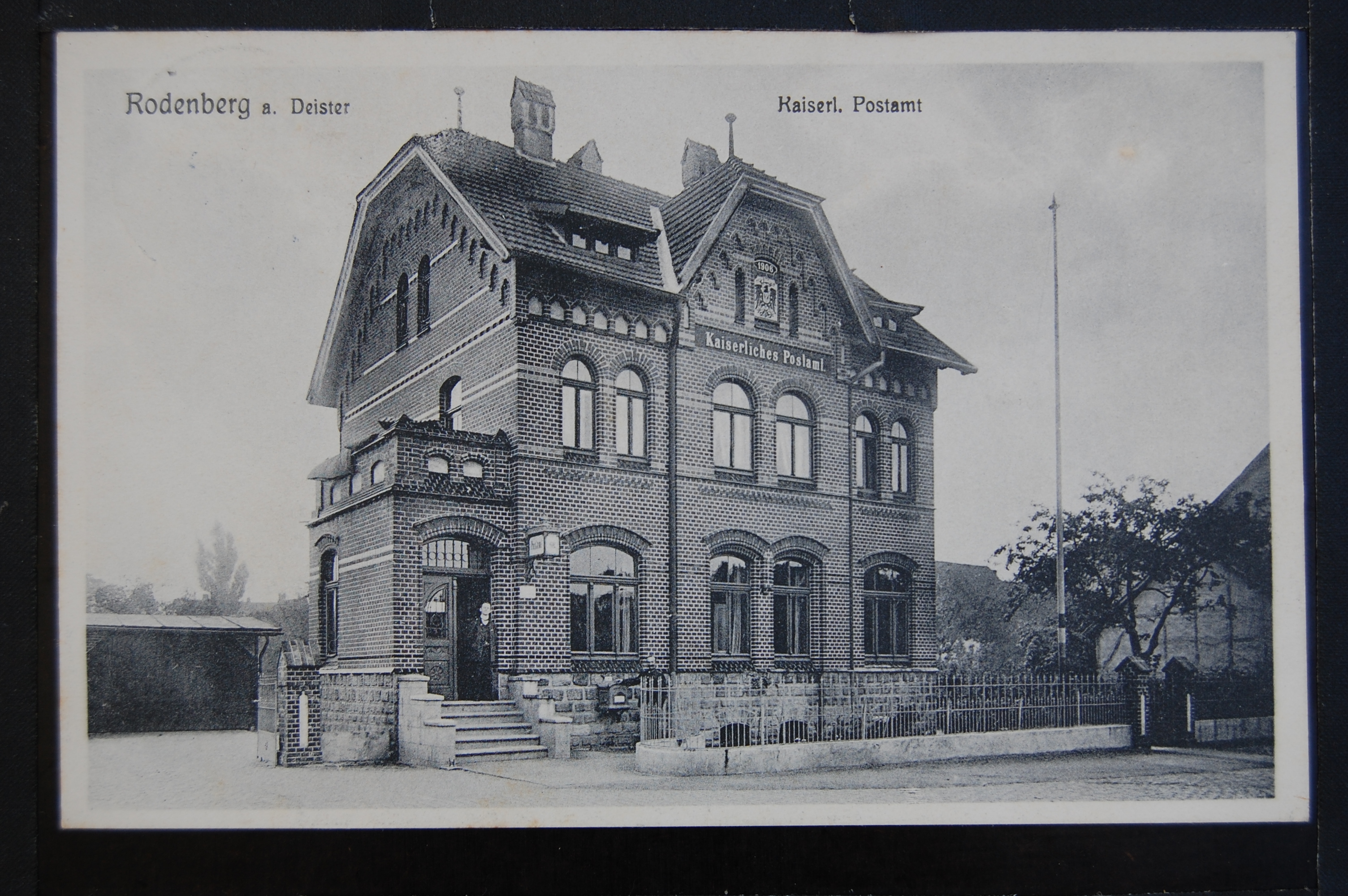 Ansichtskarte, Aufdruck "RODENBERG Kaiserl. Postamt" 1911? (Museumslandschaft Amt Rodenberg e.V. CC BY-NC-SA)