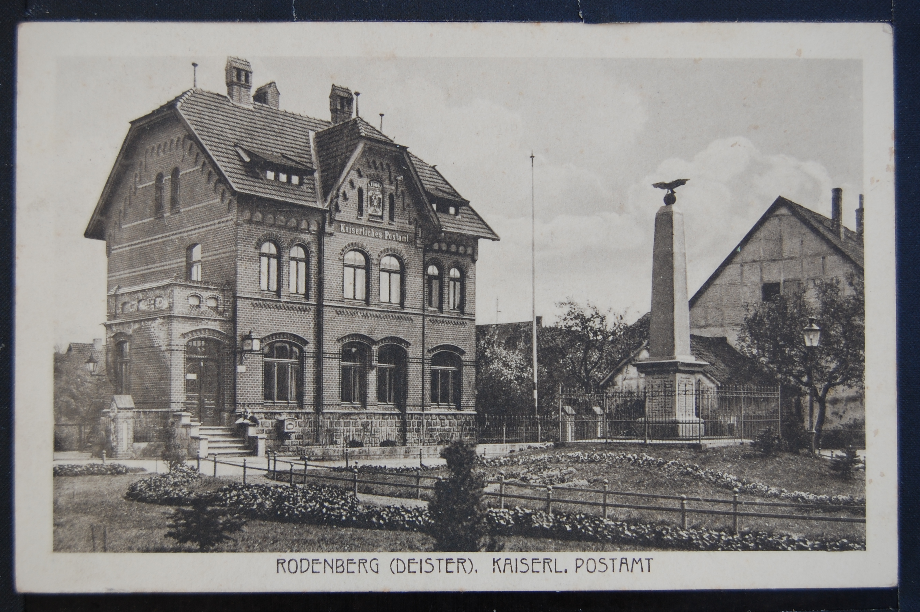 AK Rodenberg Kaiserliches Postamt 1918 (Museumslandschaft Amt Rodenberg e.V. CC BY-NC-SA)