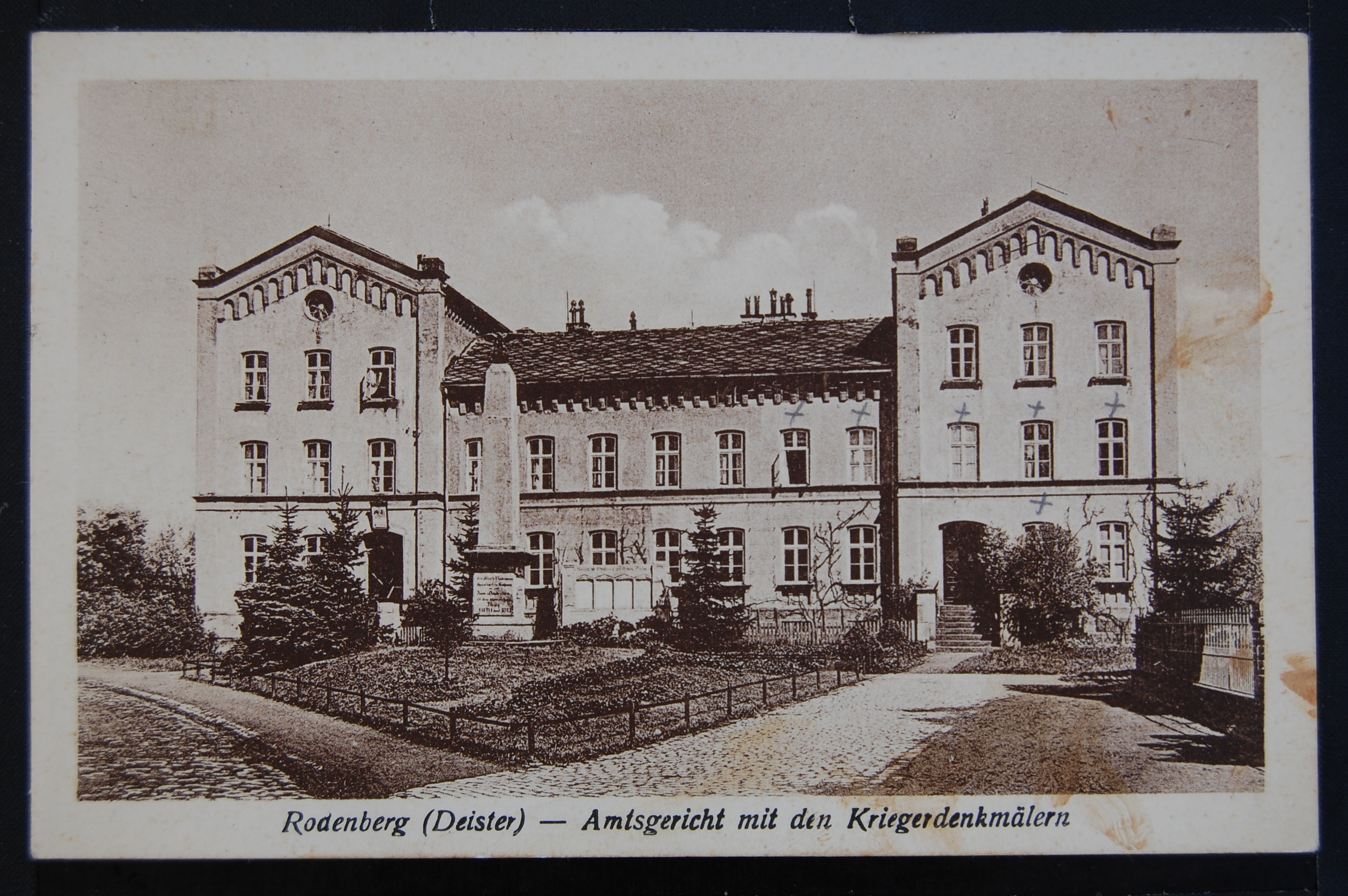 AK Rodenberg, Amtsgericht 1934 (Museumslandschaft Amt Rodenberg e.V. CC BY-NC-SA)