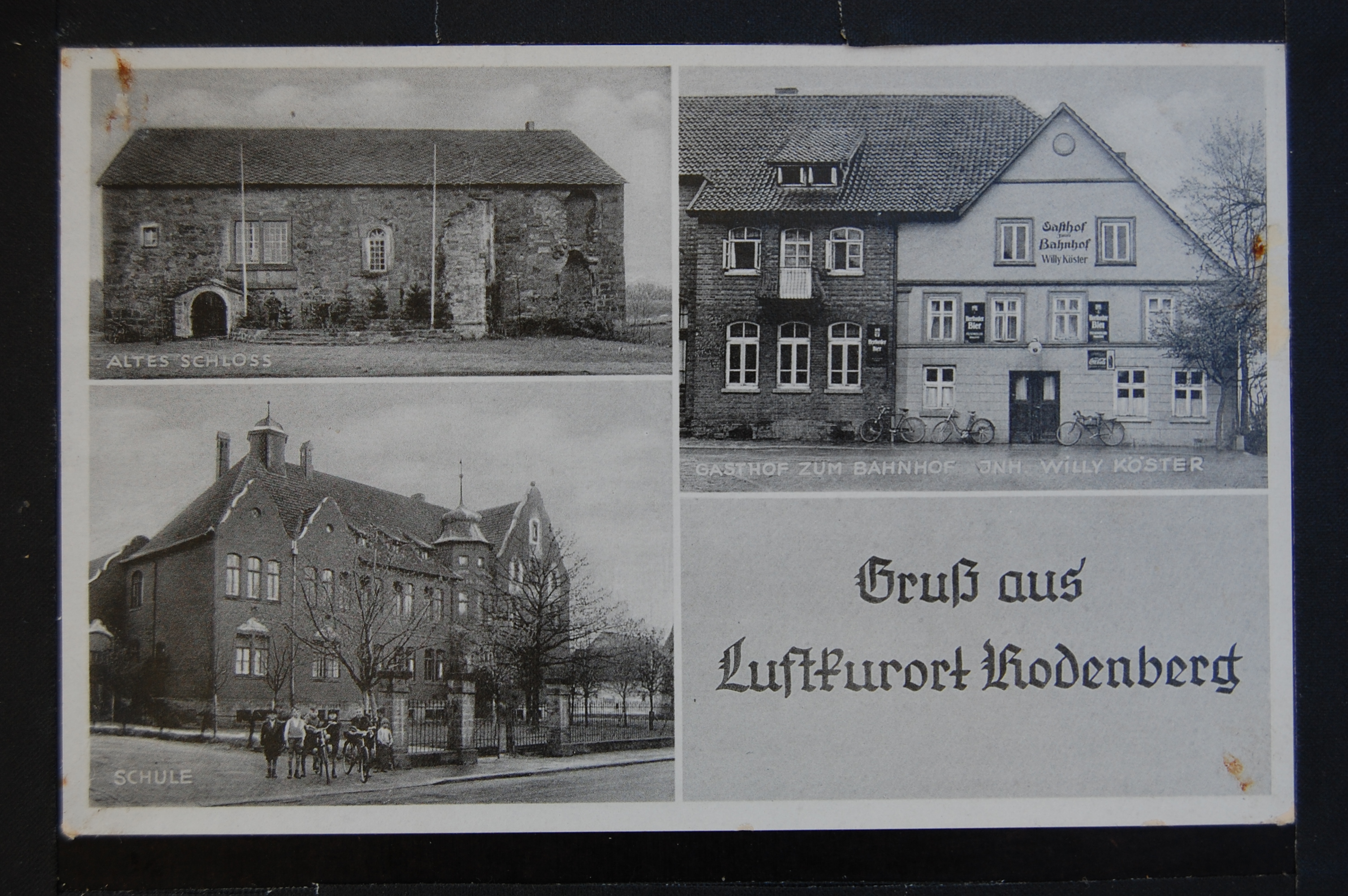 AK Rodenberg, Mehrbild, Schwarz/Weiß, 1941 (Museumslandschaft Amt Rodenberg e.V. CC BY-NC-SA)