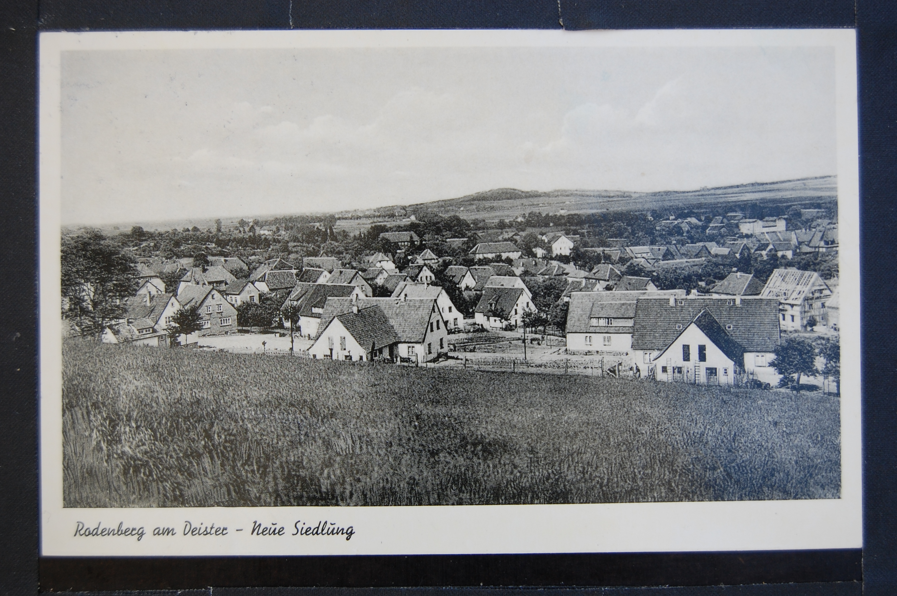 AK Rodenberg, Neue Siedlung 1954 (Museumslandschaft Amt Rodenberg e.V. CC BY-NC-SA)