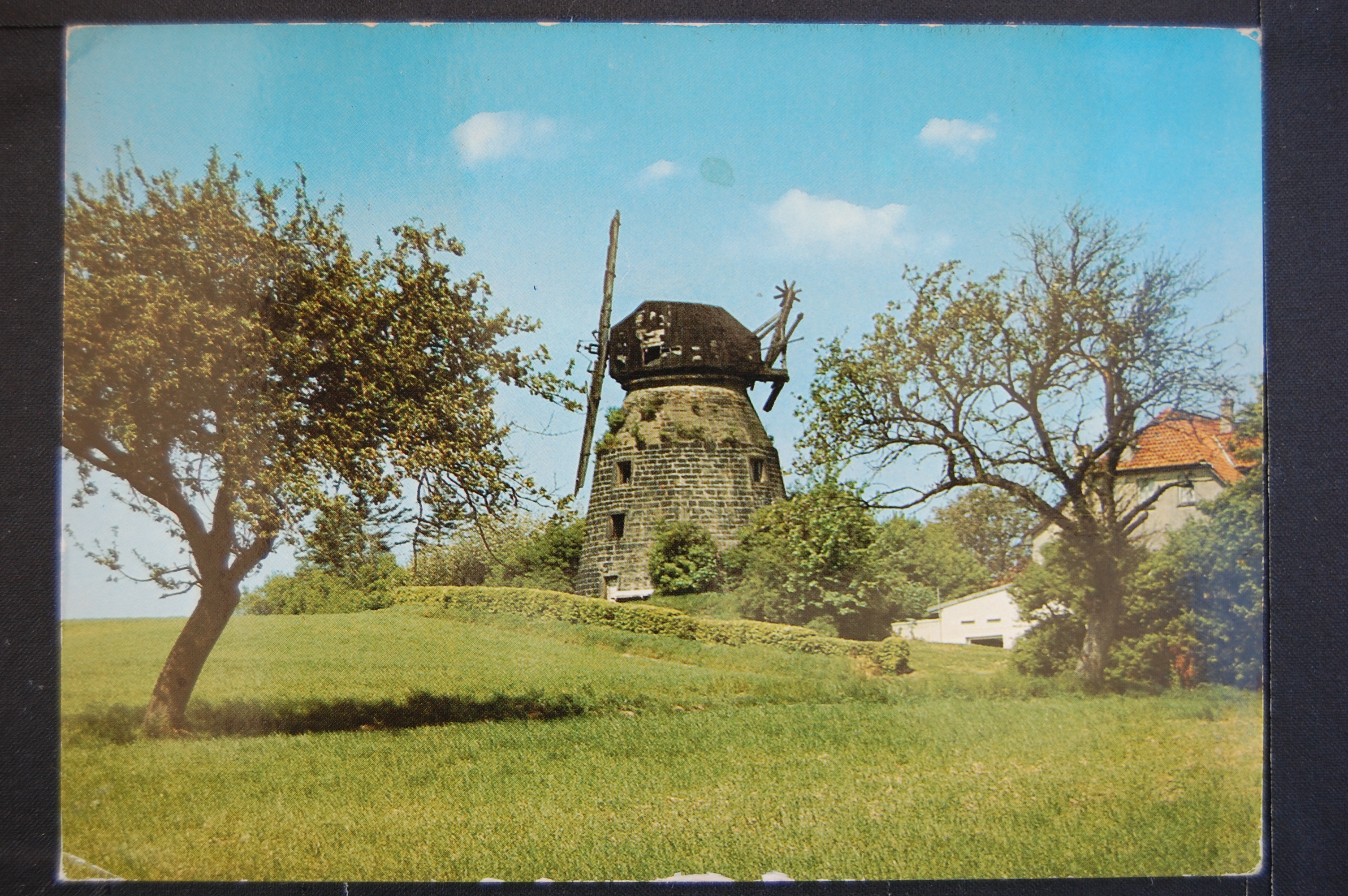 AK Rodenberg, Windmühle 1981 (Museumslandschaft Amt Rodenberg e.V. CC BY-NC-SA)