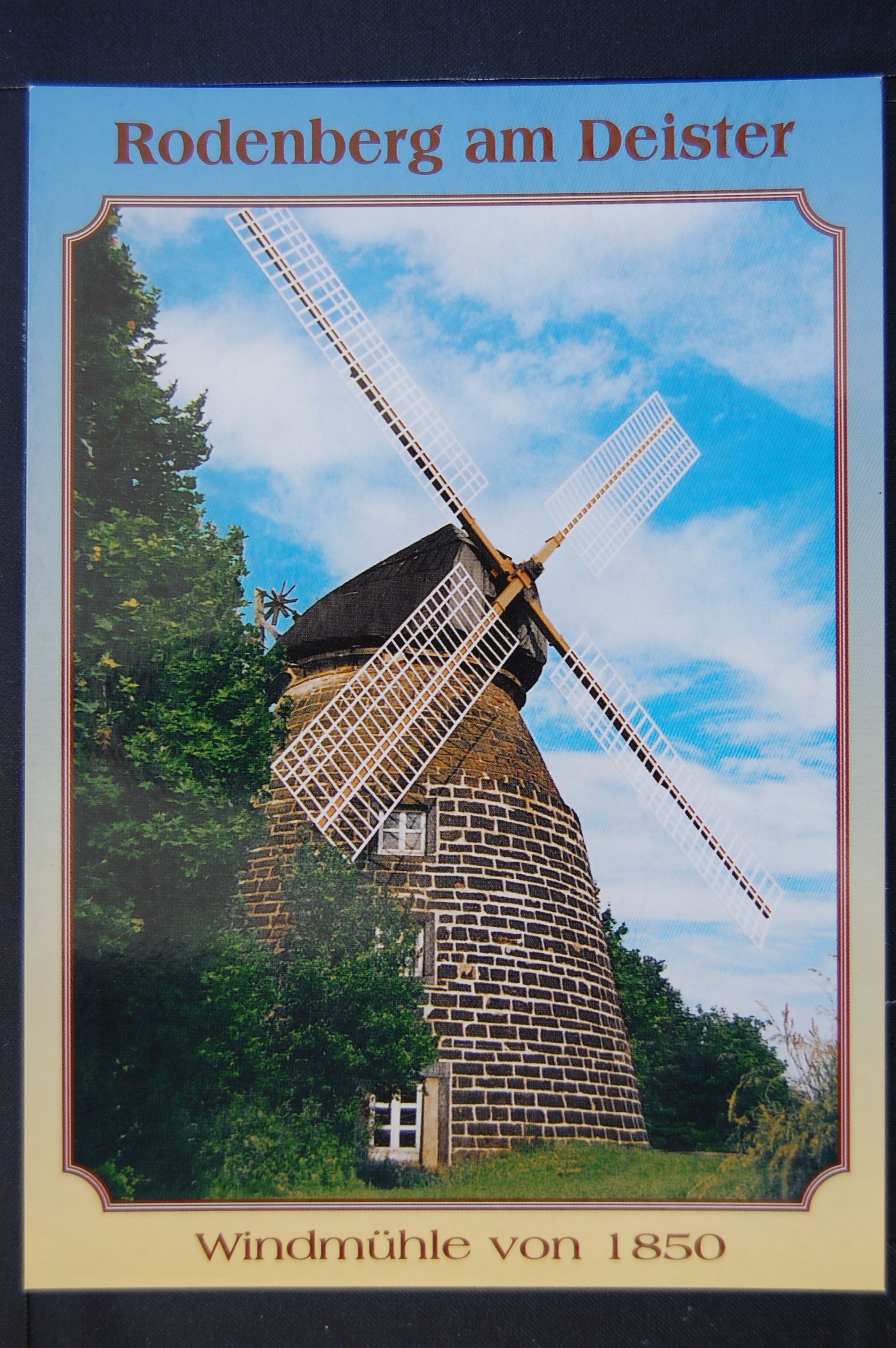 AK Rodenberg, Windmühle (Museumslandschaft Amt Rodenberg e.V. CC BY-NC-SA)