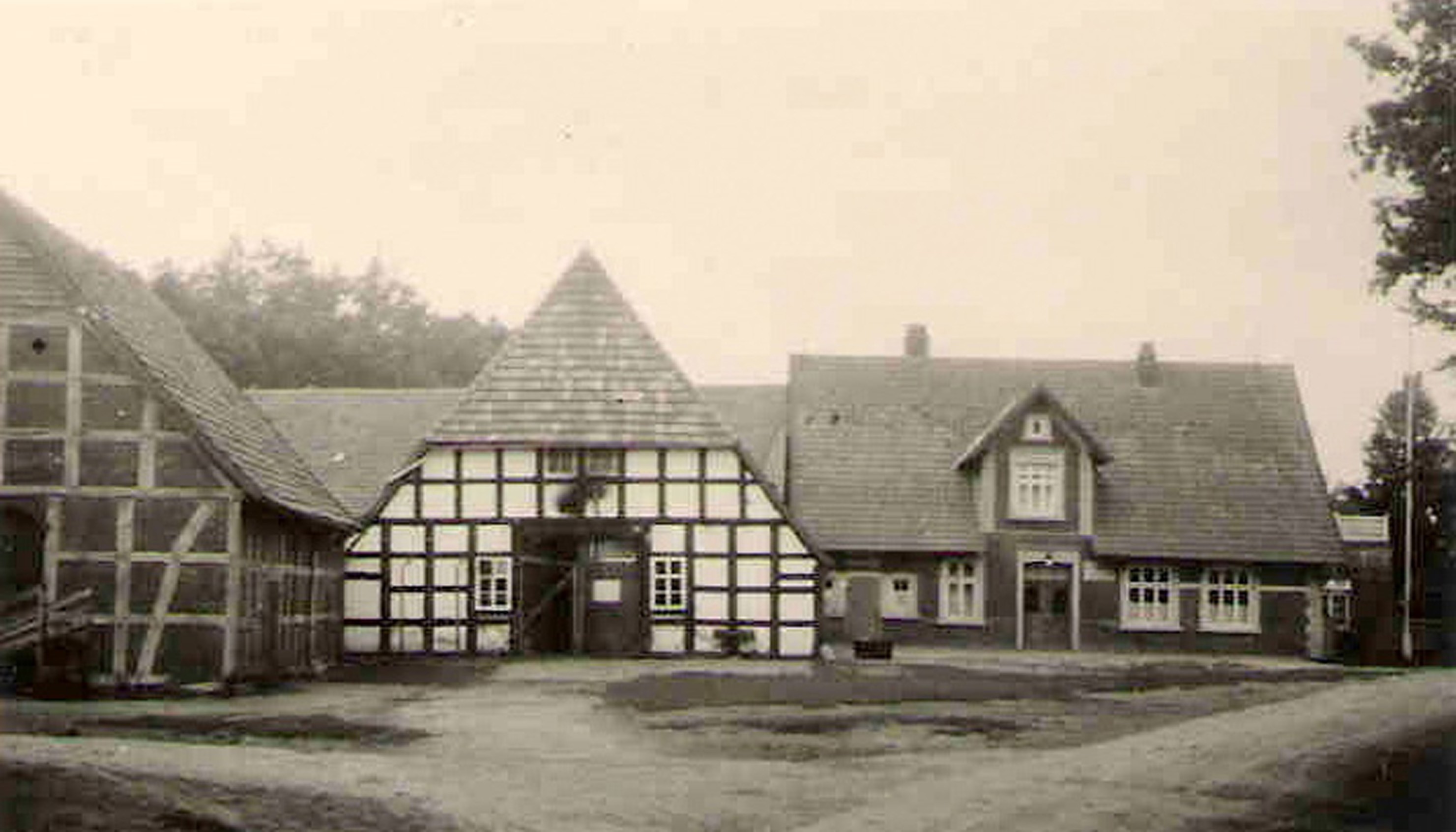 Gasthaus Krome in der Samtgemeinde Kirchdorf - Gem. Bahrenborstel (Kreismuseum Syke CC BY-NC-SA)