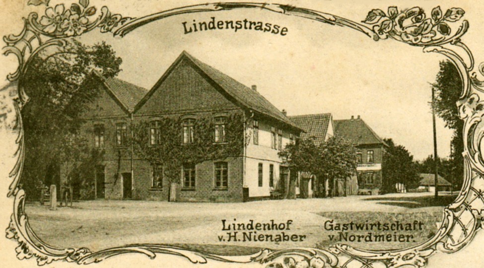 Gaststätte Lindenhof v. H. Nienaber in   Sulingen - OT Sulingen-Stadt (Kreismuseum Syke CC BY-NC-SA)