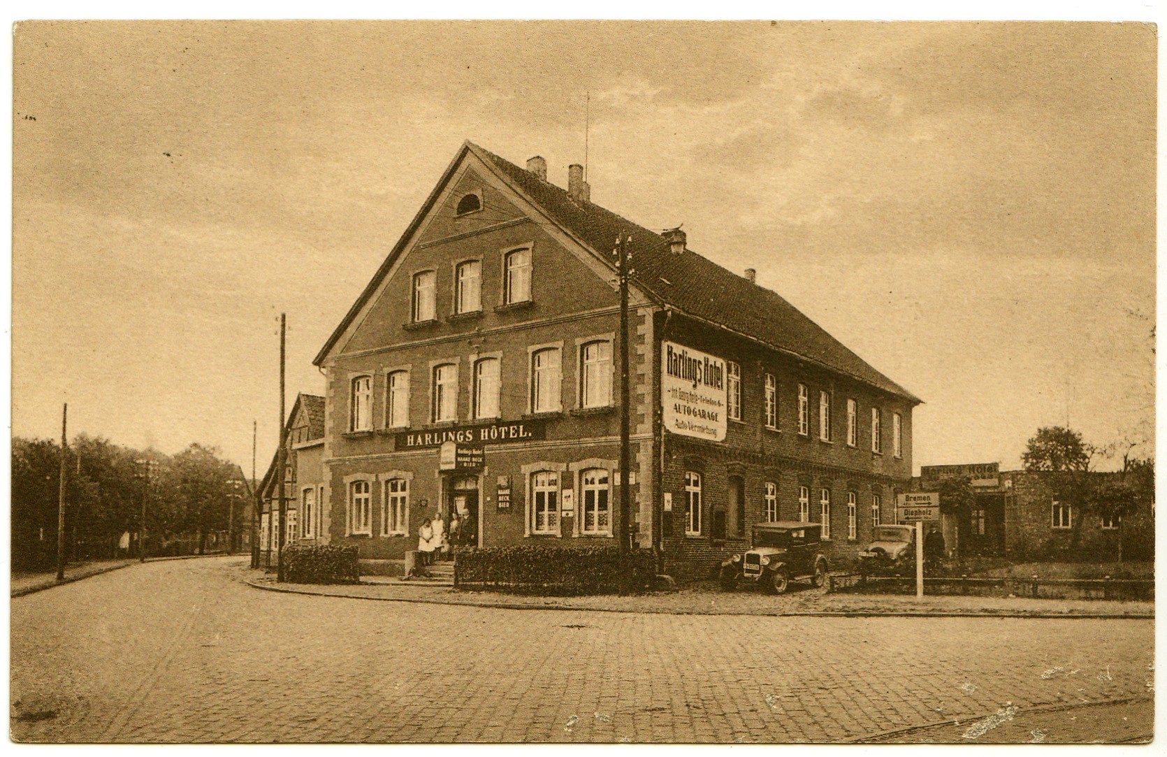 Harlings Hotel in Sulingen - OT Sulingen-Stadt (Kreismuseum Syke CC BY-NC-SA)