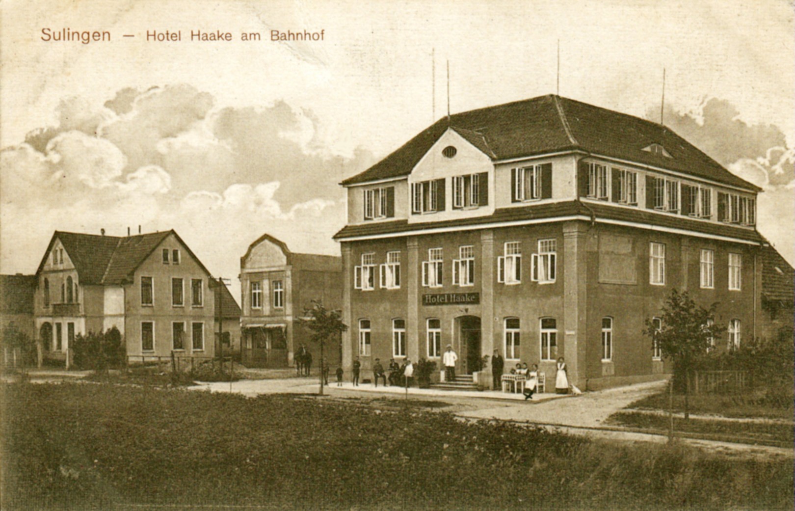 Hotel Haake in Sulingen (Kreismuseum Syke CC BY-NC-SA)