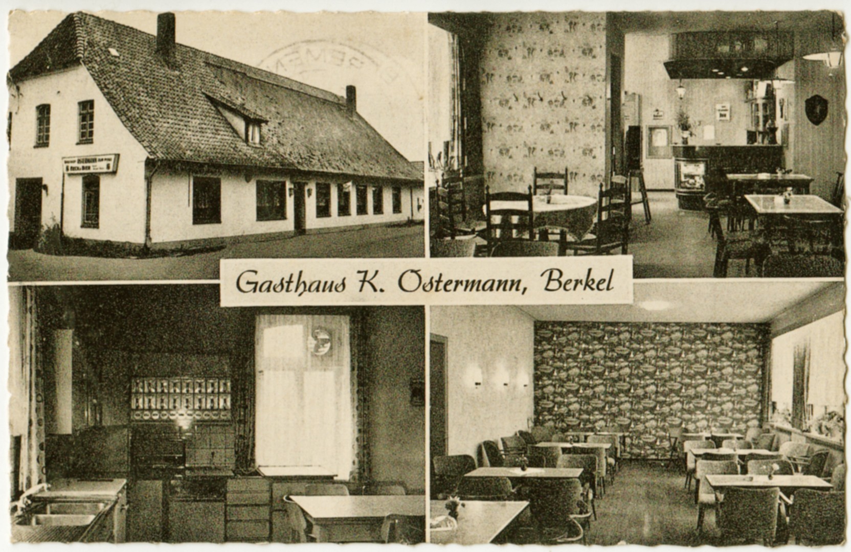 Gasthaus zur Post in der Samtgemeinde Siedenburg - Gem. Maasen - OT Berkel (Kreismuseum Syke CC BY-NC-SA)