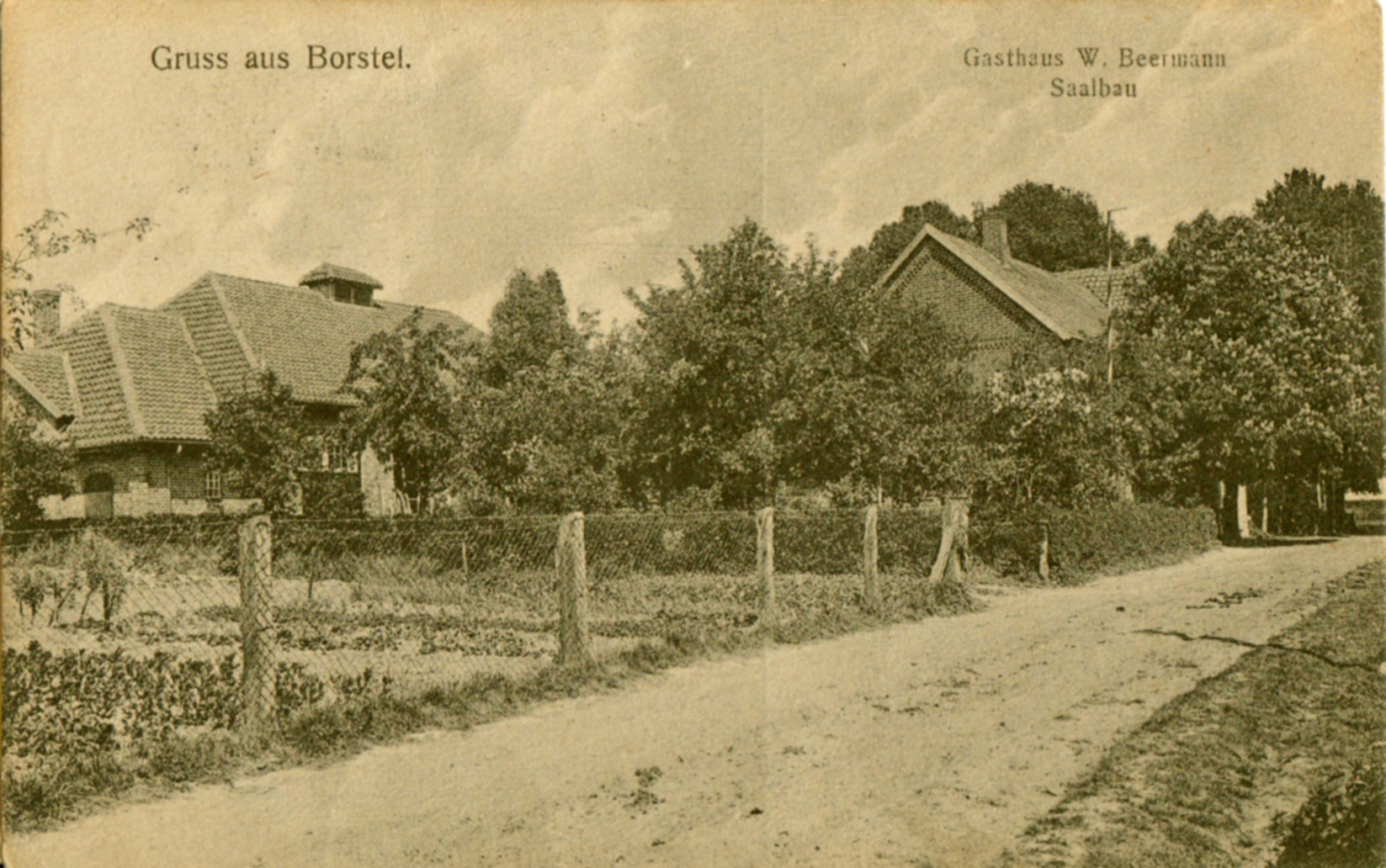 Gaststätte Beermann in der Samtgemeinde  - Gem. Borstel (Kreismuseum Syke CC BY-NC-SA)