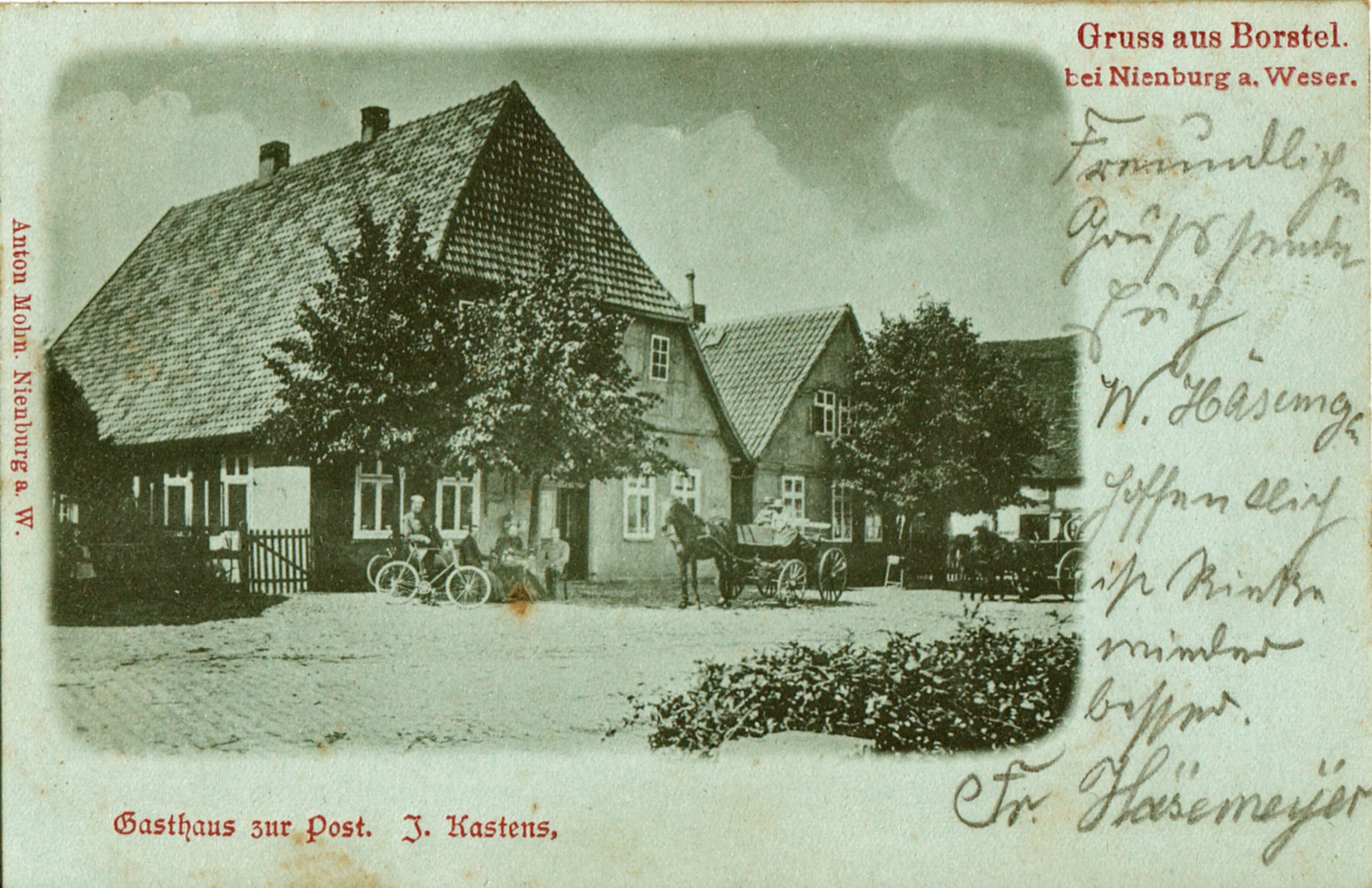 Gaststätte Kastens in der Samtgemeinde Siedenburg - Gem. Borstel (Kreismuseum Syke CC BY-NC-SA)