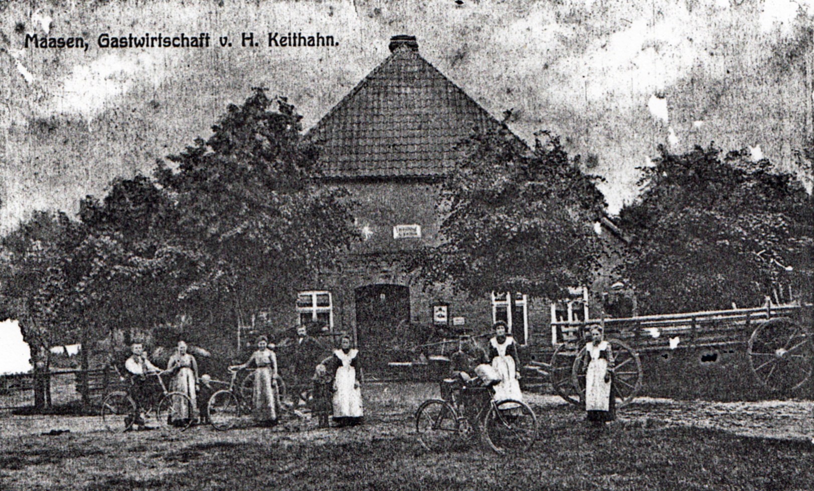 Gaststätte Keithahn in der Samtgemeinde Siedenburg - Gem. Maasen (Kreismuseum Syke CC BY-NC-SA)