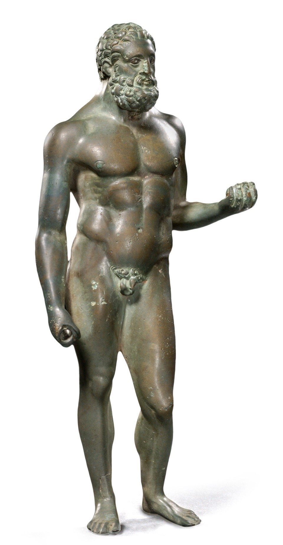 Herakles mit den Äpfeln der Hesperiden (Museum August Kestner CC BY-NC-SA)