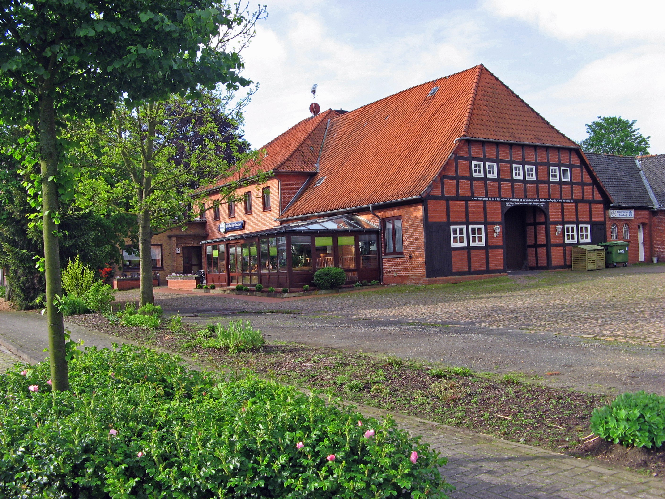 Uhlhorns Gasthof in der Samtgemeinde Bruchhausen-Vilsen Gem. Asendorf - OT Kampsheide (Kreismuseum Syke CC BY-NC-SA)