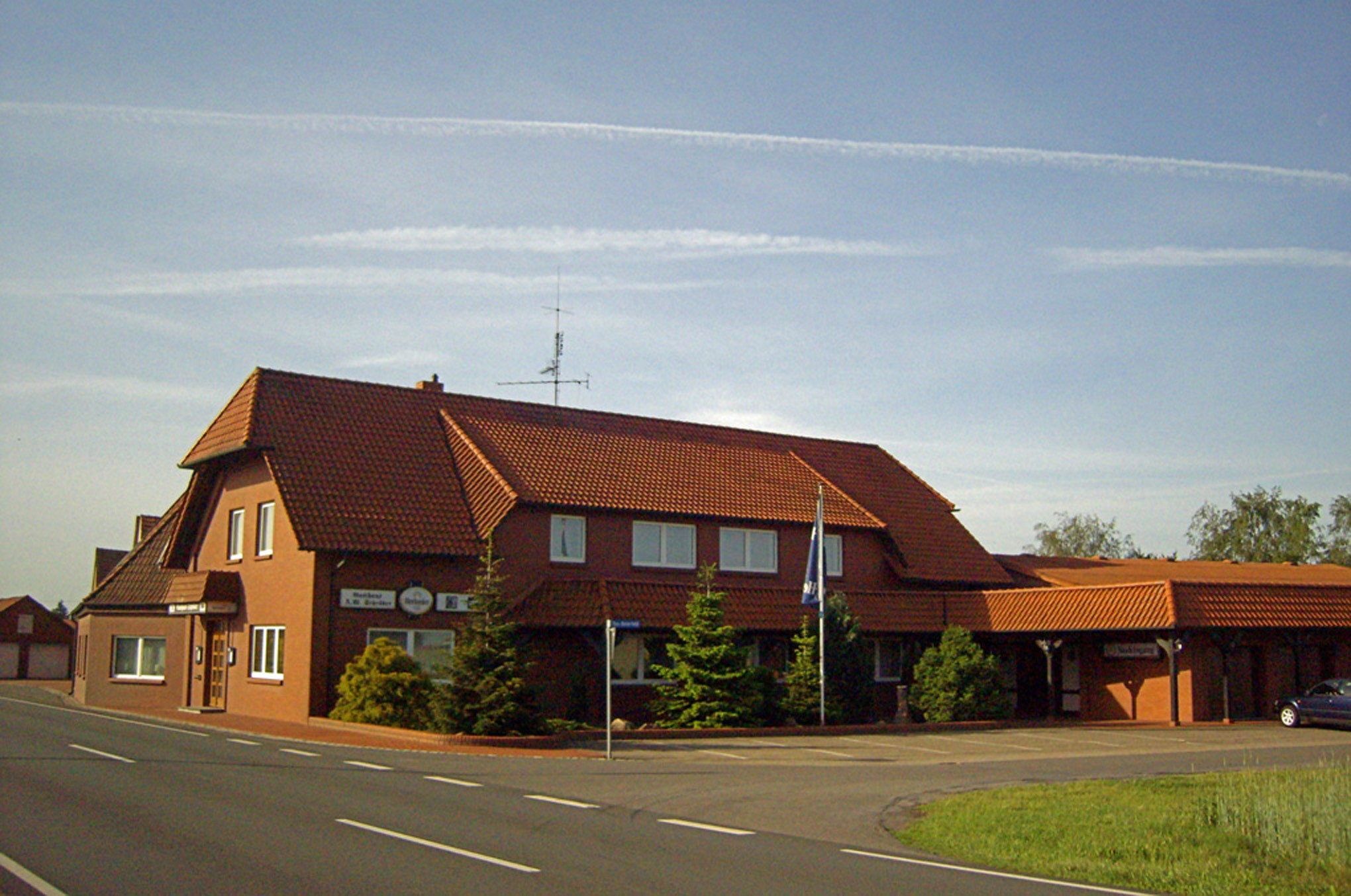 Gaststätte Schröders Gasthaus in der Gemeinde Wagenfeld - OT Wagenfeld-Bockel (Kreismuseum Syke CC BY-NC-SA)