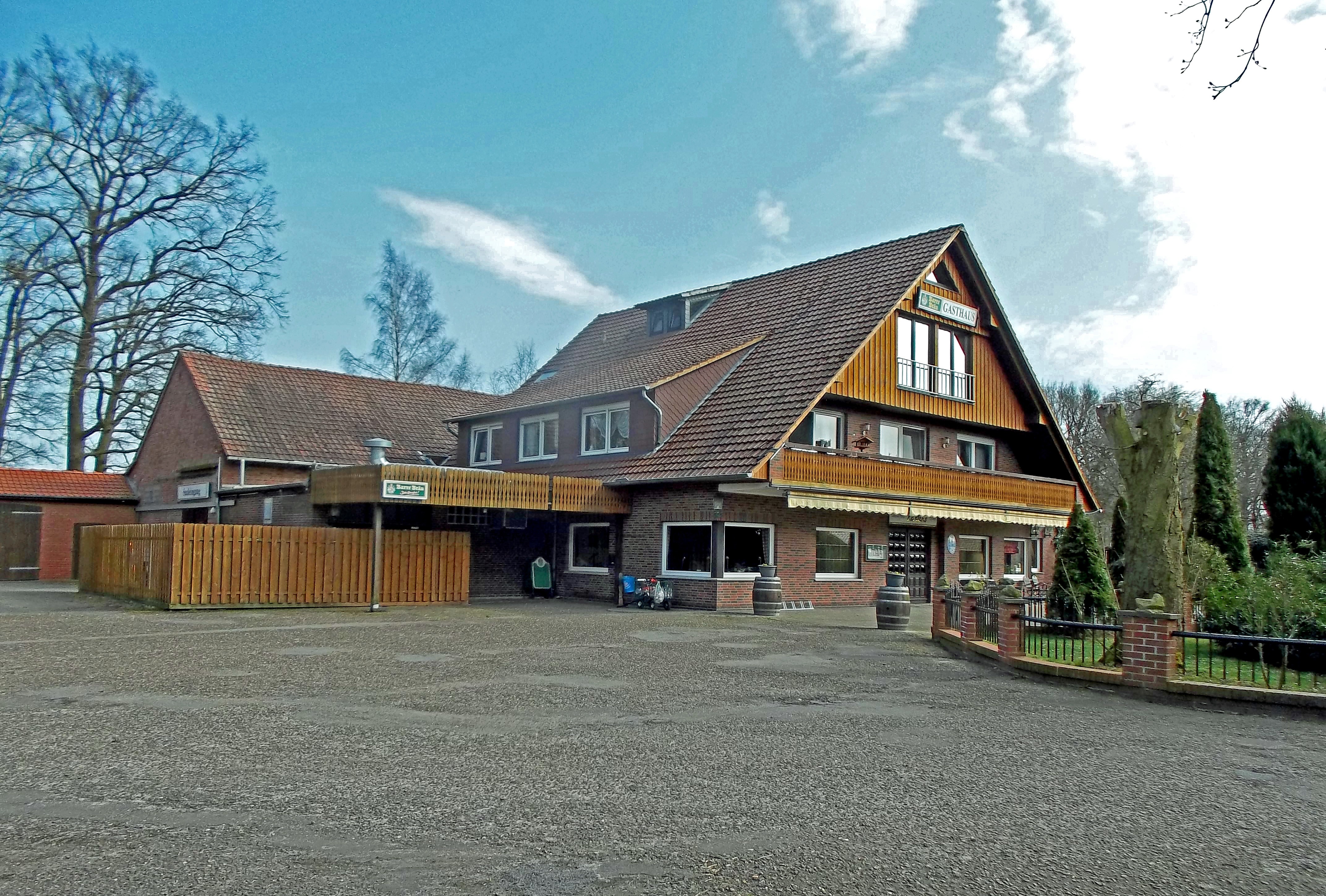 Kastens Gasthaus  in der Gemeinde Wagenfeld - OT Ströhen (Kreismuseum Syke CC BY-NC-SA)