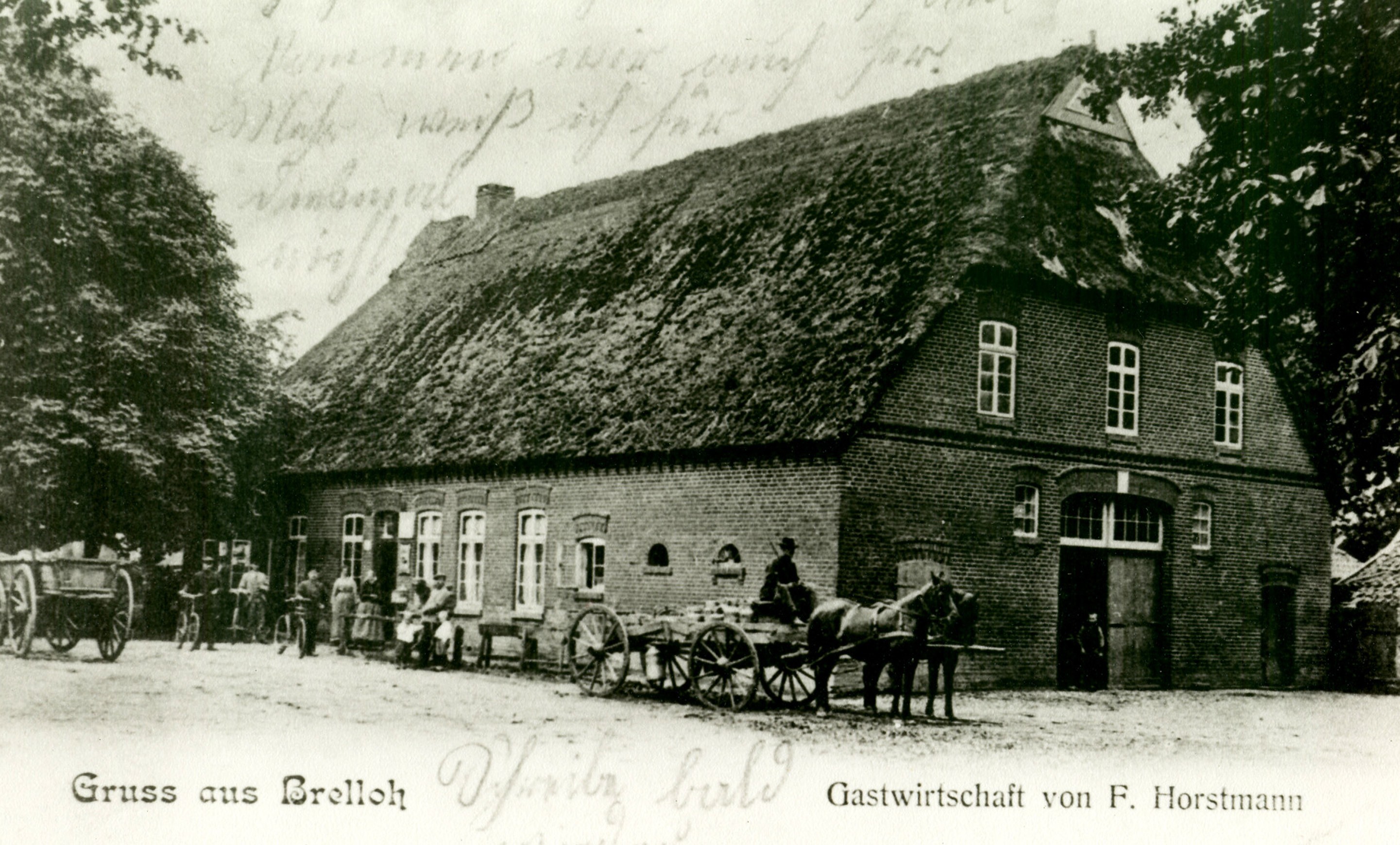 Gasthaus Horstmann in der Samtgemeinde  Schwaförden - Gem. Ehrenburg - OT Stocksdorf-Brelloh (Kreismuseum Syke CC BY-NC-SA)
