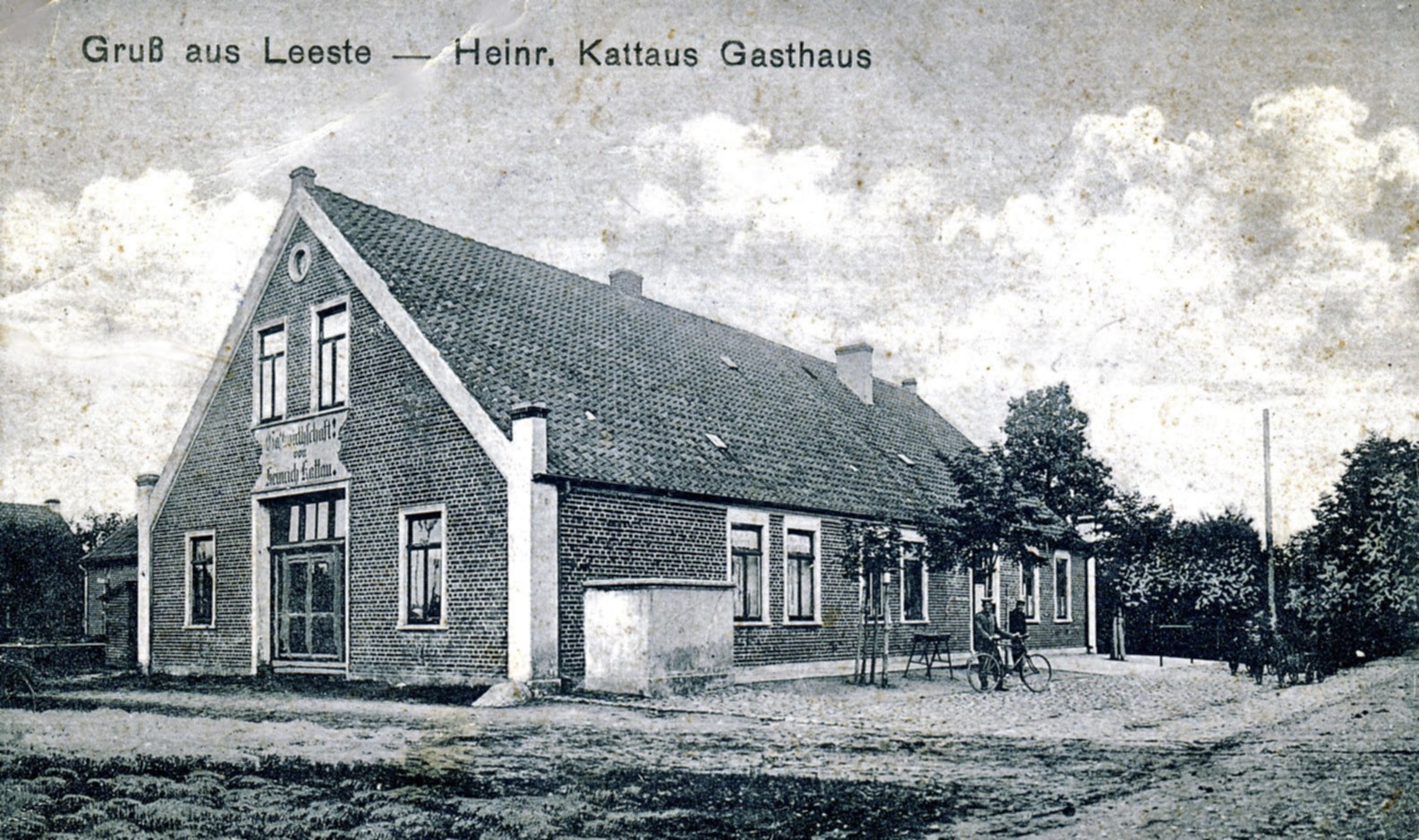 Gaststätte Daneke in der Gemeinde Weyhe - OT Leeste (Kreismuseum Syke CC BY-NC-SA)