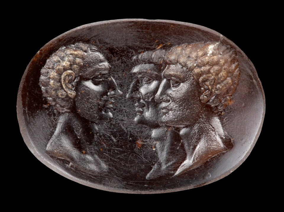 Octavian, M. Antonius und Lepidus (Museum August Kestner CC BY-NC-SA)