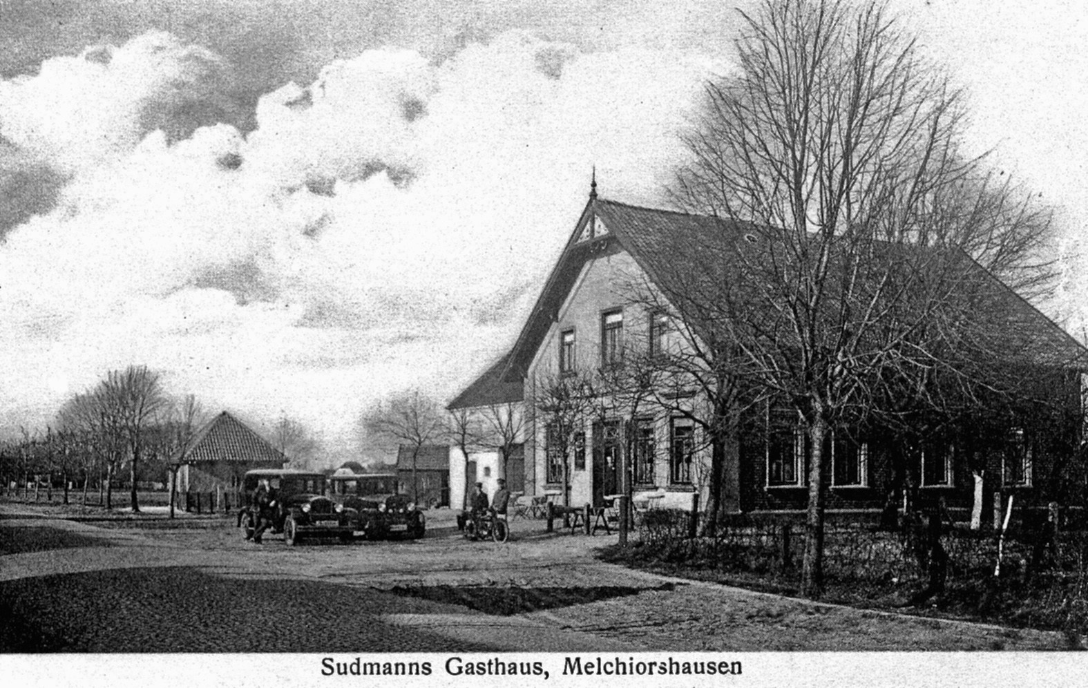 Sudmanns Gasthaus in der Gemeinde Weyhe - OT Melchiorshausen (Kreismuseum Syke CC BY-NC-SA)