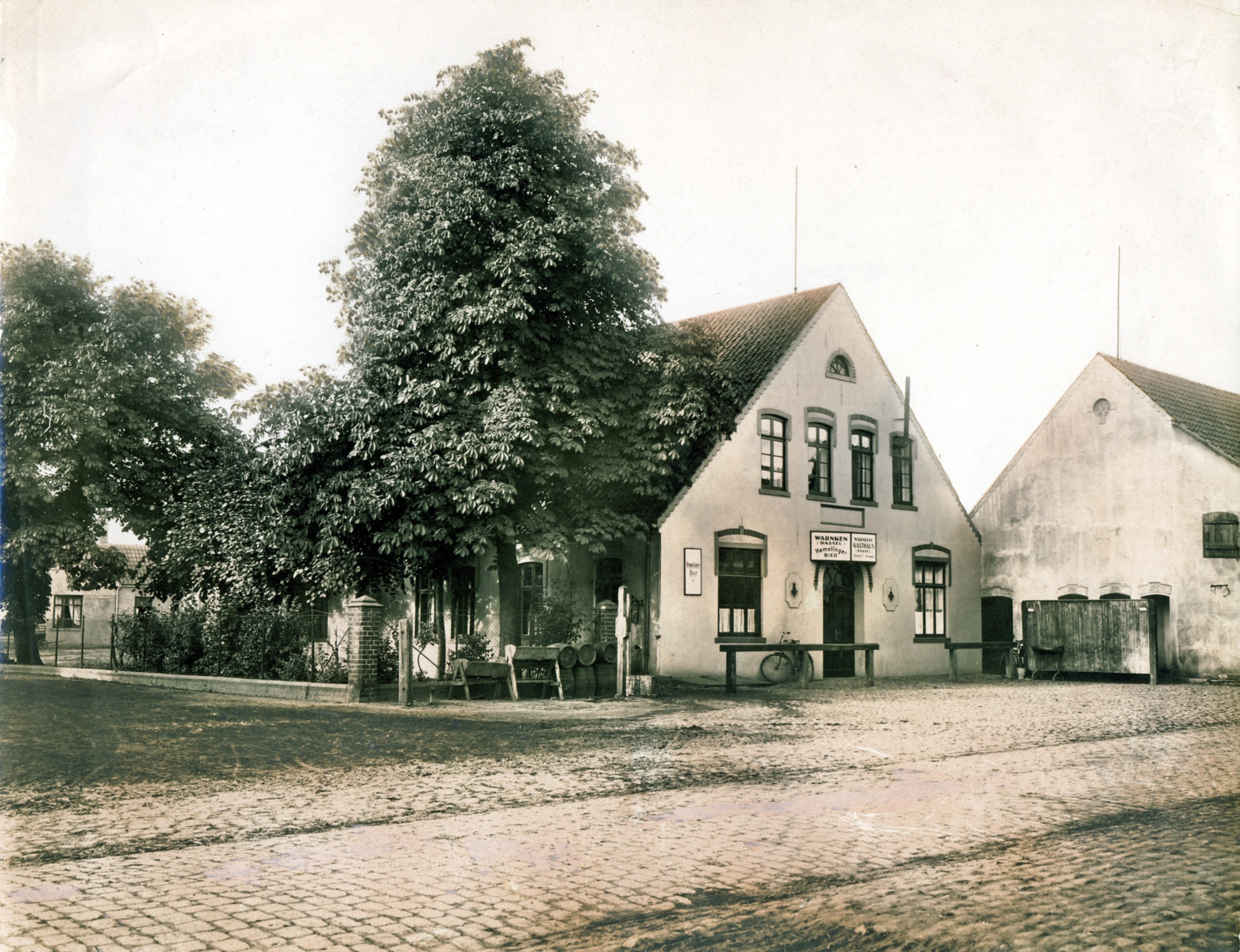 Warnkens Gasthaus (Dassel) in der Gemeinde Weyhe - OT Sudweyhe (Kreismuseum Syke CC BY-NC-SA)