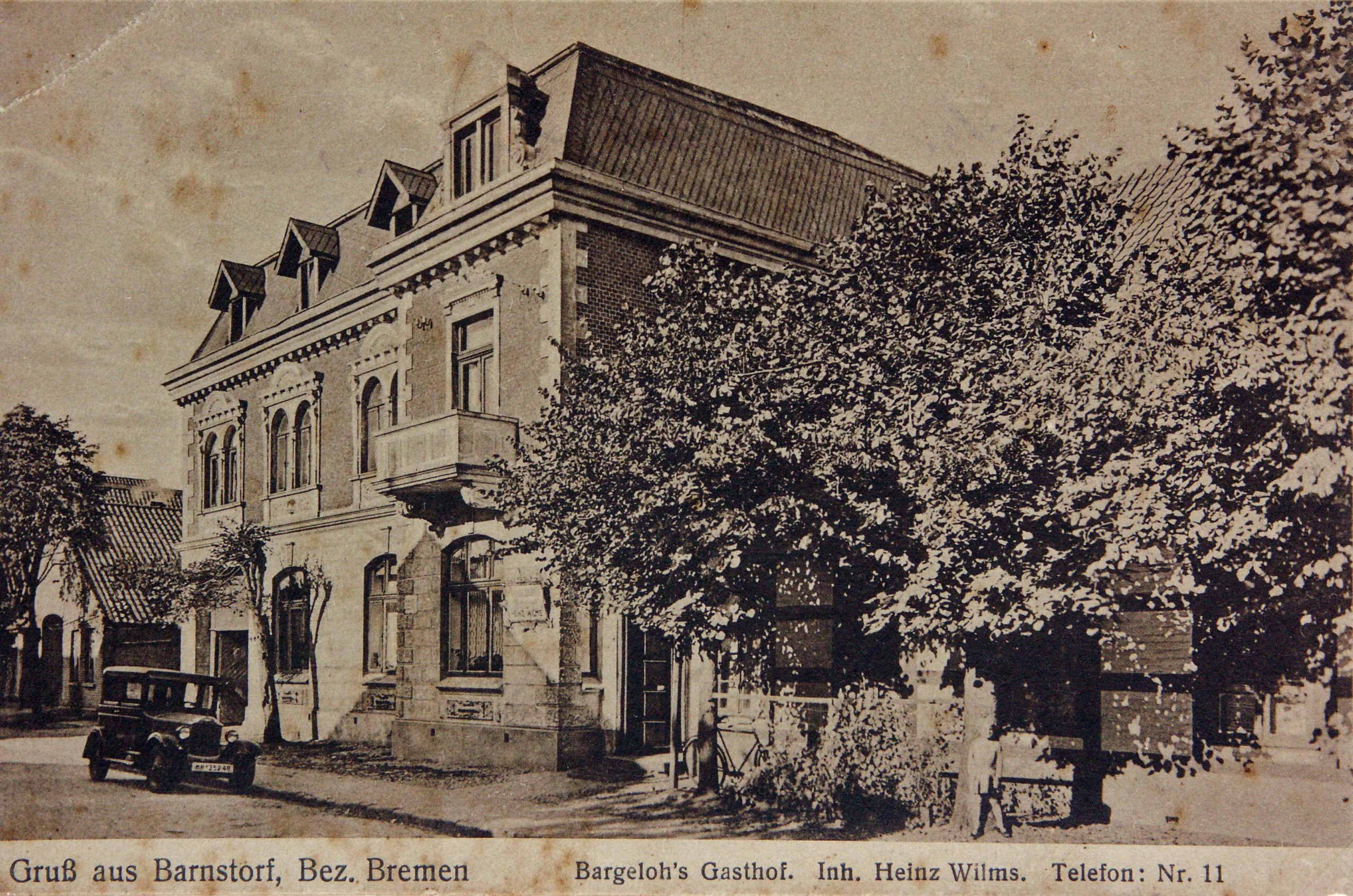 Bargelohs Gasthaus in Samtgemeinde Barnstorf - Flecken Barnstorf (Kreismuseum Syke CC BY-NC-SA)