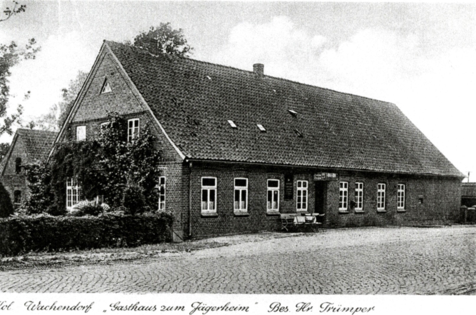 Gasthaus zum Jägerheim in Syke - OT Wachendorf-Colonie (Kreismuseum Syke CC BY-NC-SA)