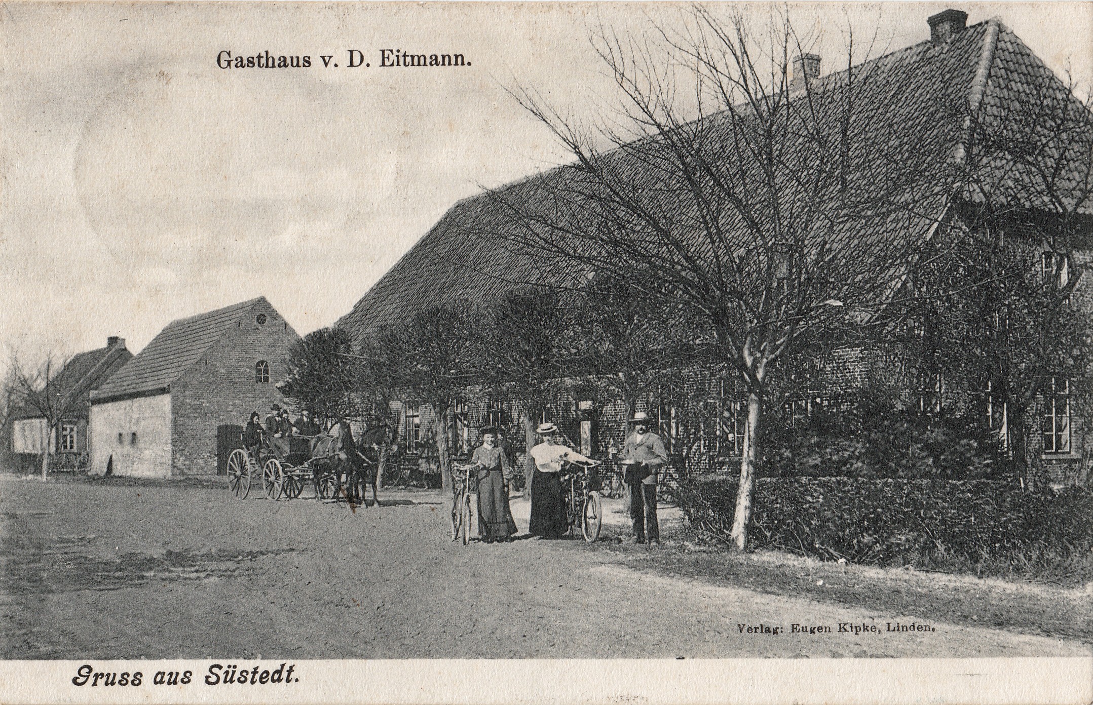 Gaststätte Eitmanns in der Samtgemeinde Bruchhausen-Vilsen - Flecken Bruchhausen-Vilsen - OT Süstedt (Kreismuseum Syke CC BY-NC-SA)