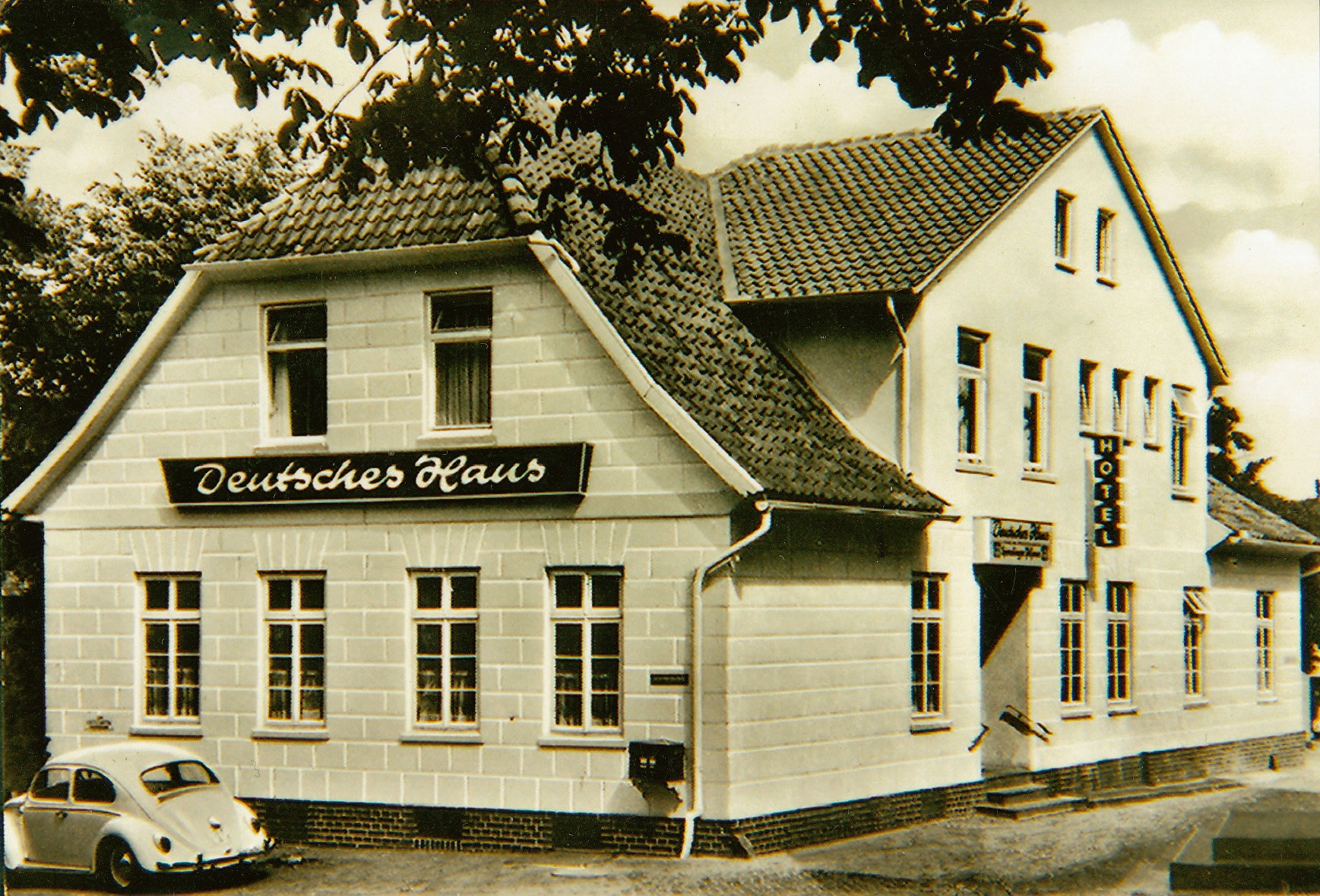 Hotel Deutsches Haus in der Samtgemeinde Bruchhausen-Vilsen OT Vilsen (Kreismuseum Syke CC BY-NC-SA)