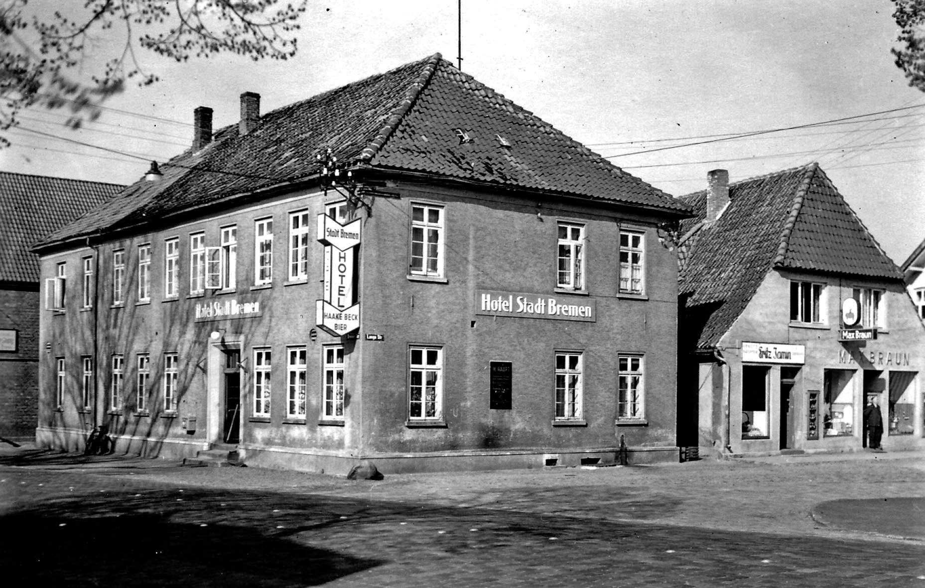 Hotel Stadt Bremen in Bassum - OT Bassum-Stadt (Kreismuseum Syke CC BY-NC-SA)