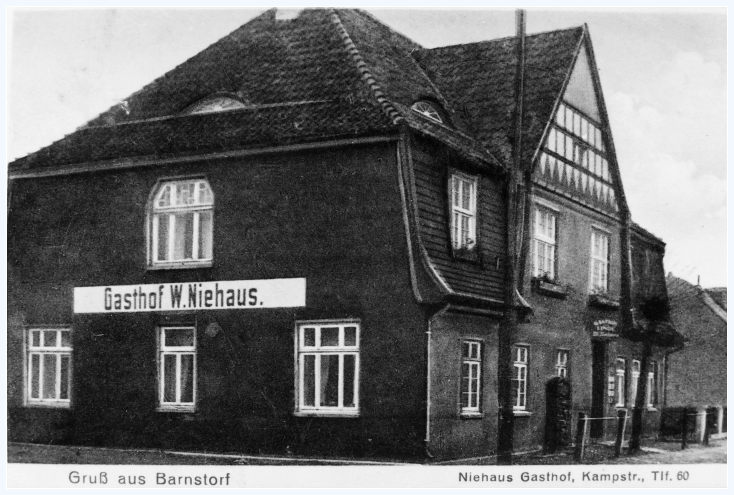 Café Teichert in der Samtgemeinde Barnstorf - Flecken Barnstorf (Kreismuseum Syke CC BY-NC-SA)