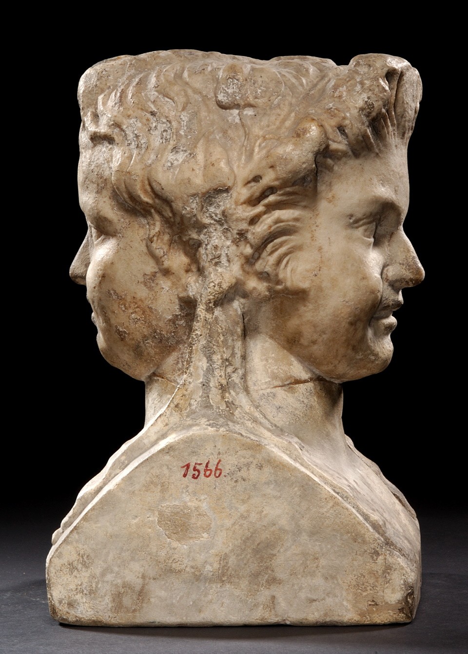 Dionysos und Satyr (Doppelherme) (Museum August Kestner CC BY-NC-SA)