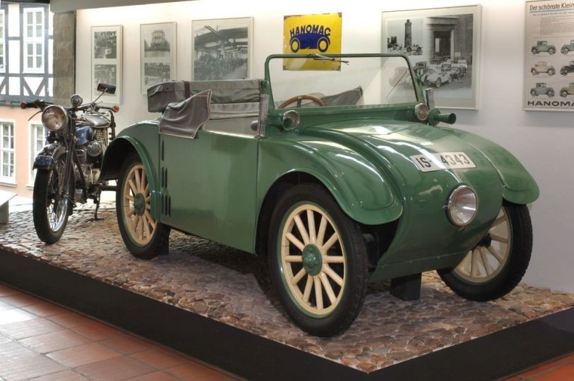 Hanomag 2/10 PS „Kommissbrot“ (Historisches Museum Hannover CC BY-NC-SA)